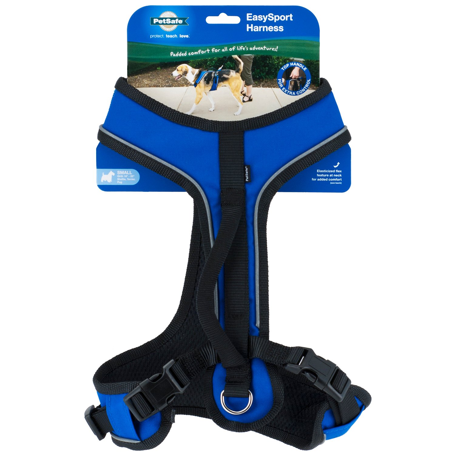 PetSafe EasySport Blue Dog Harness, Medium, 22" 30" Girth Petco Store