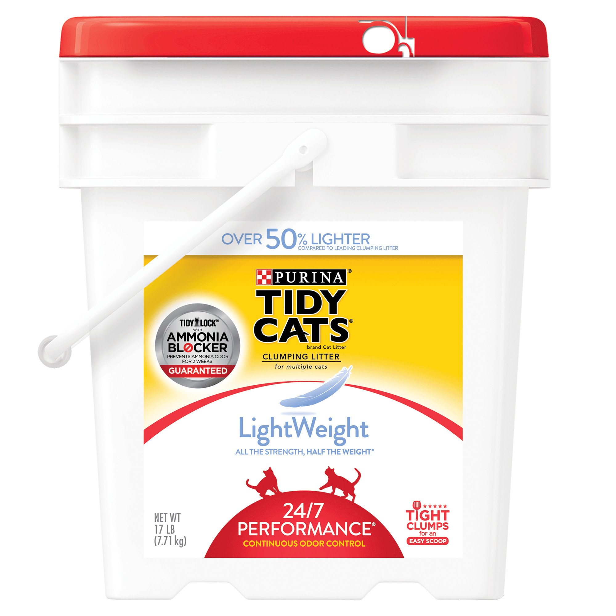 Purina Tidy Cats LightWeight Clumping Litter 24/7 Performance for