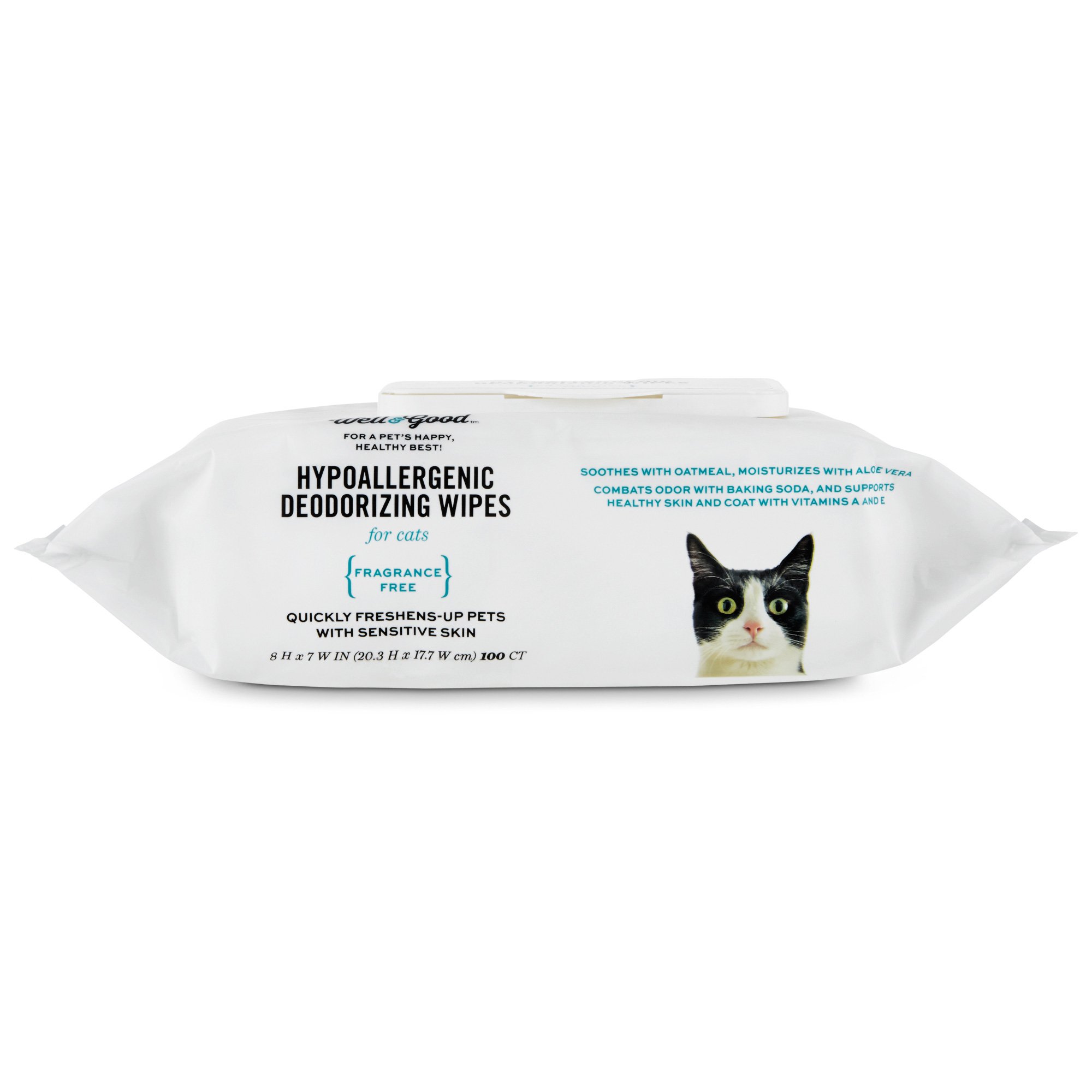 cat wipes bathing grooming petco hypoallergenic deodorizing well