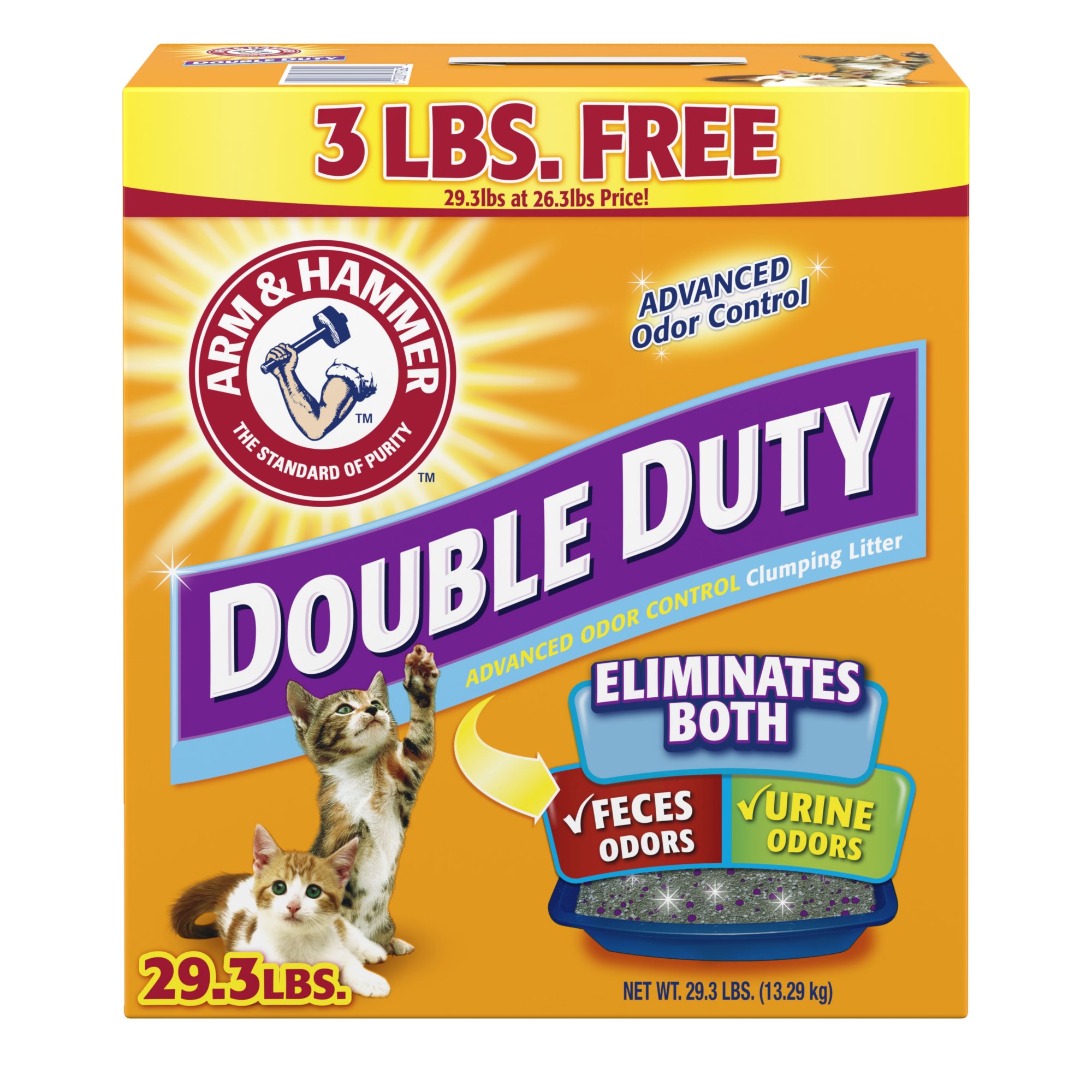 Arm & Hammer Double Duty Advanced Odor Control Clumping Cat Litter Petco