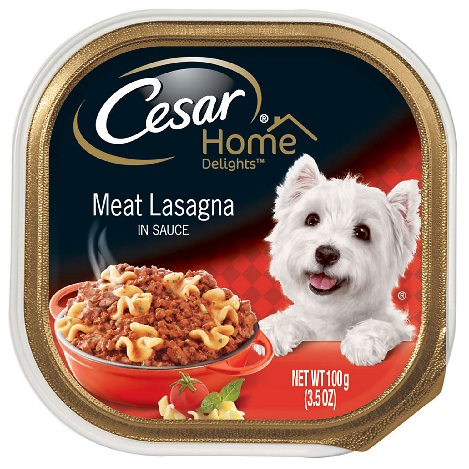 Cesar Delights Lasagna Dog Food