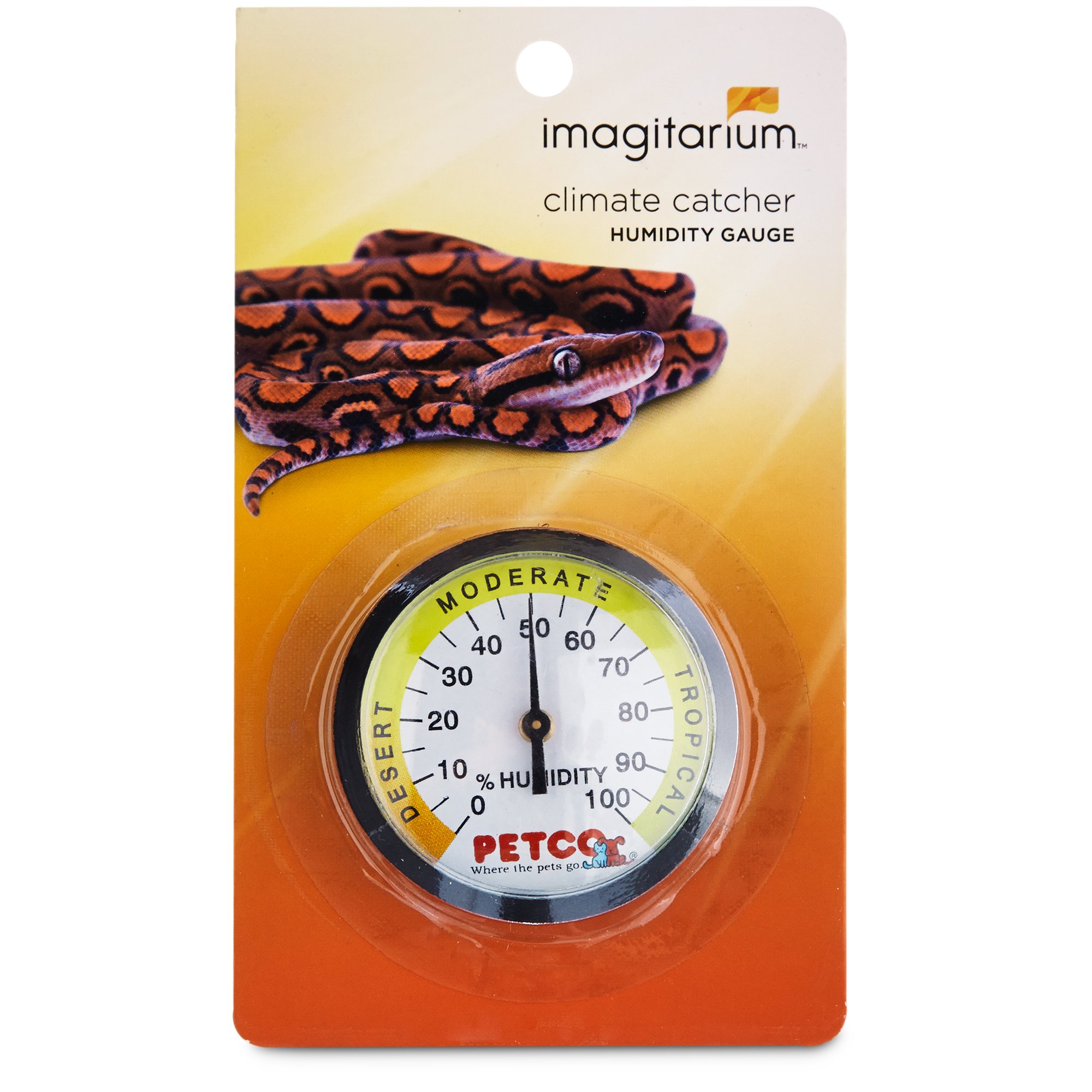Imagitarium Round Humidity Gauge Petco