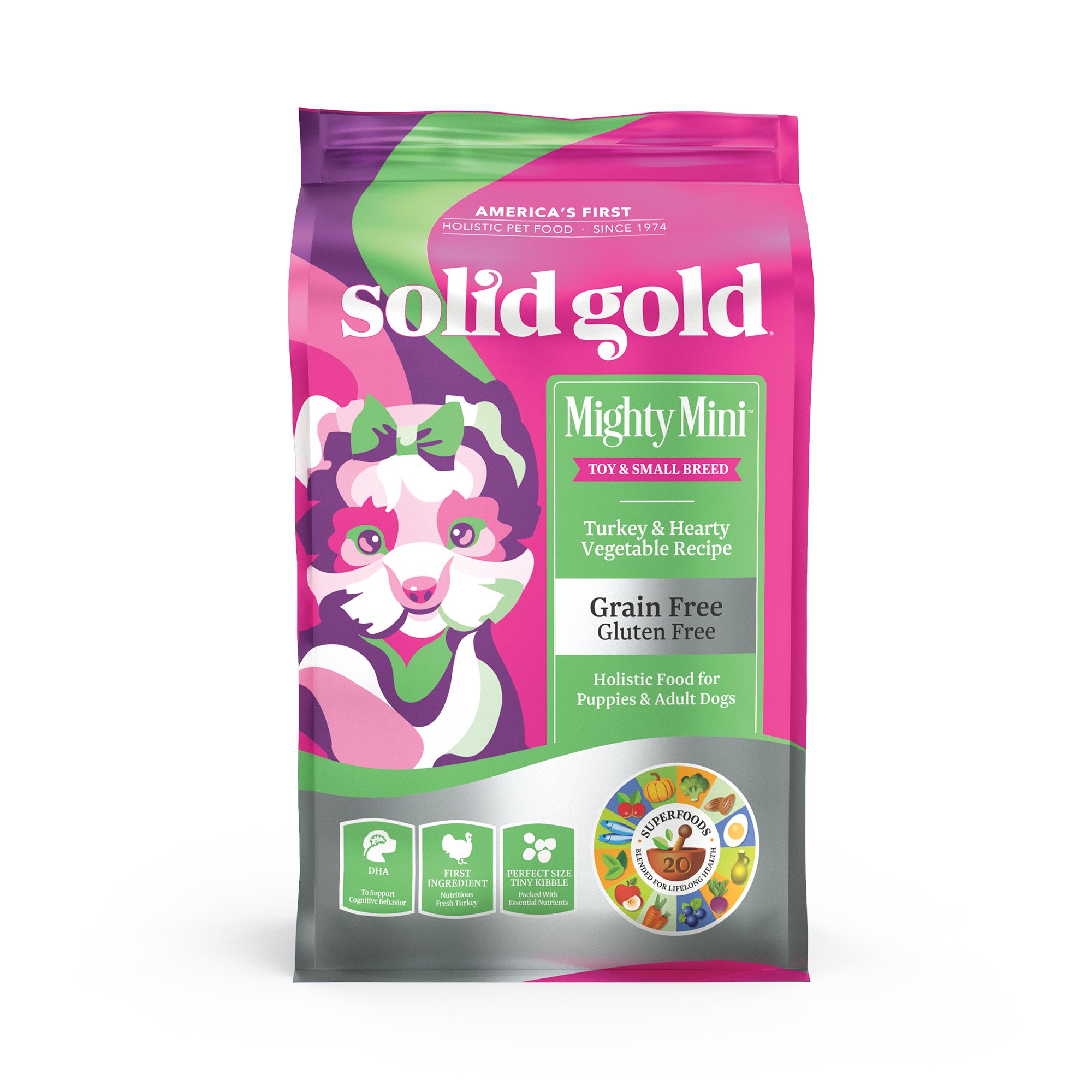 Solid Gold Lil' Boss Turkey & Vegetable Small Breed Dog Food Petco