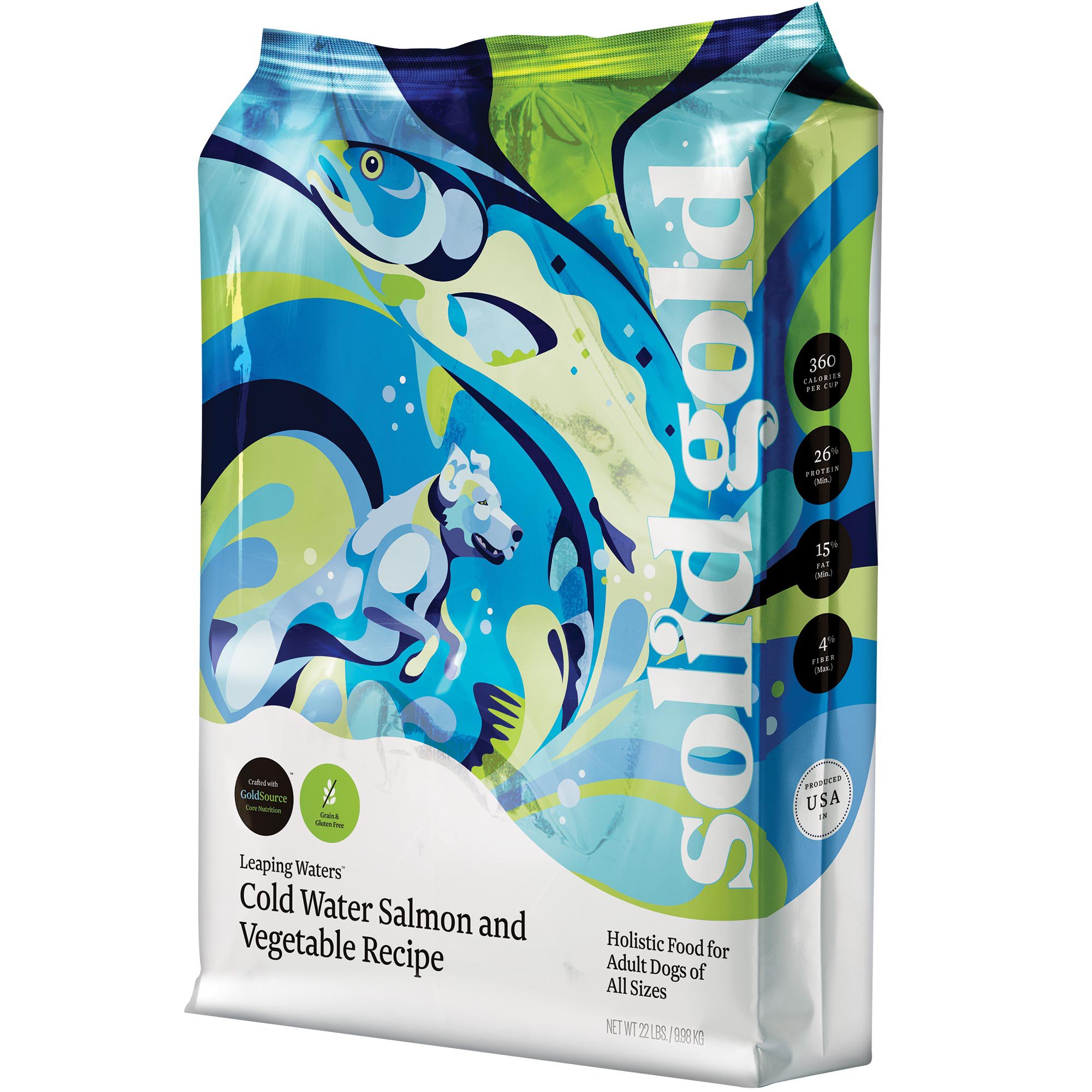 solid gold leaping waters