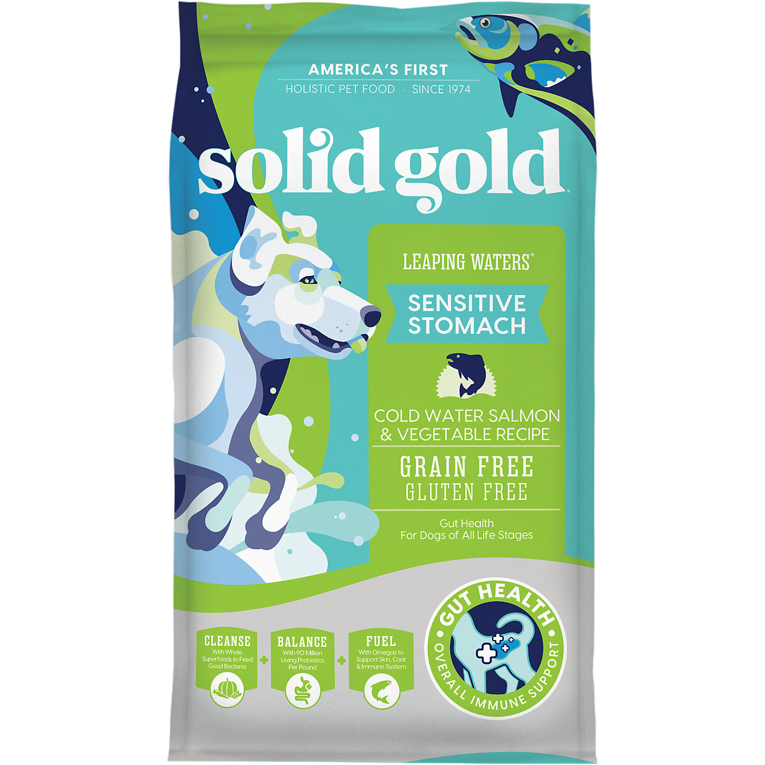 Solid Gold Leaping Waters Grain and Gluten Free Dry Dog Food