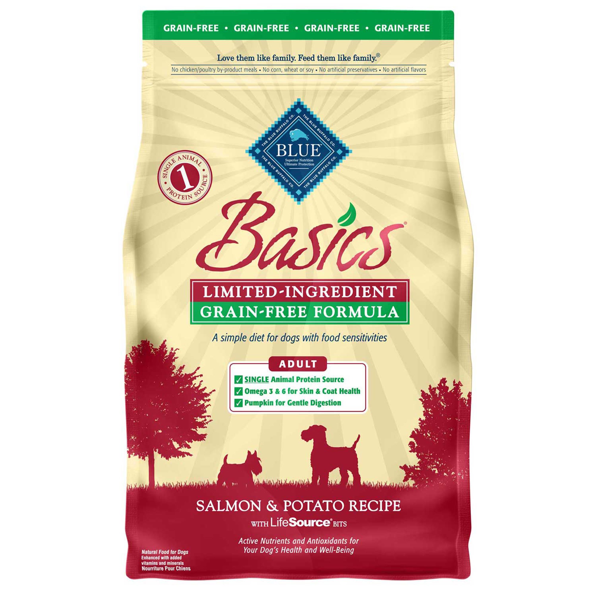 Blue Buffalo Basics Limited Ingredient Grain Free Salmon & Potato Adult