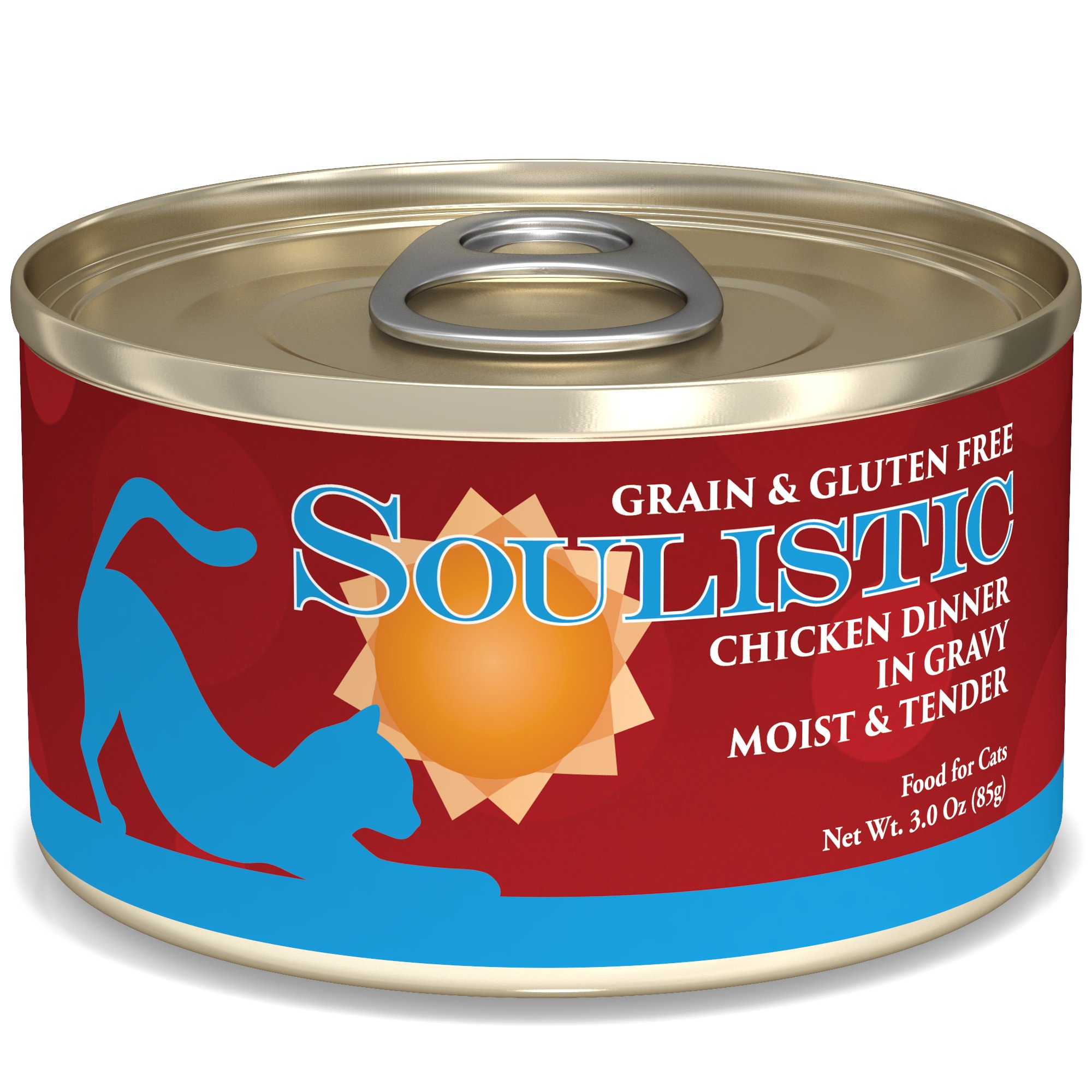 Soulistic Moist & Tender Chicken Dinner Adult Canned Cat 