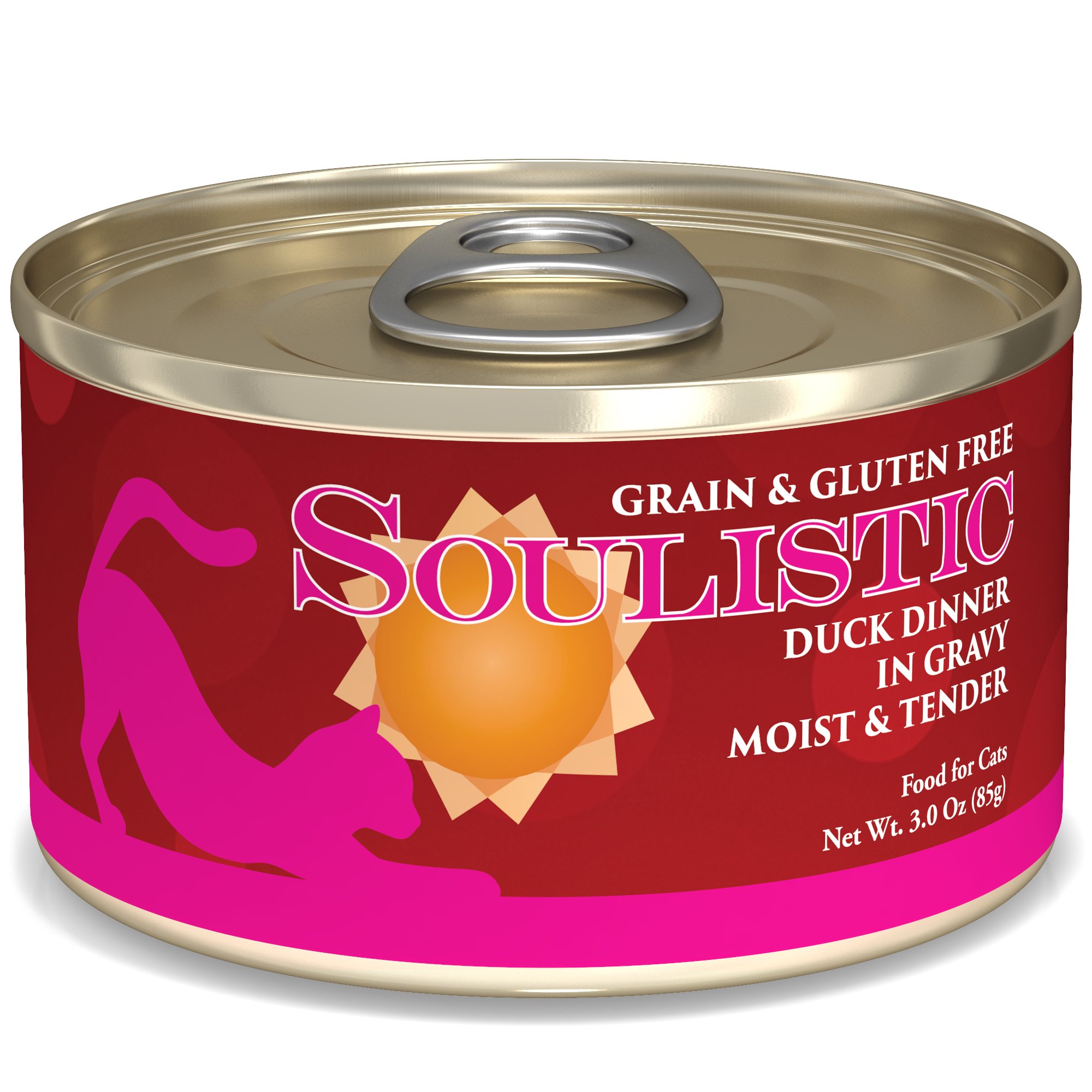 Soulistic Moist & Tender Duck Dinner Adult Canned Cat Food 