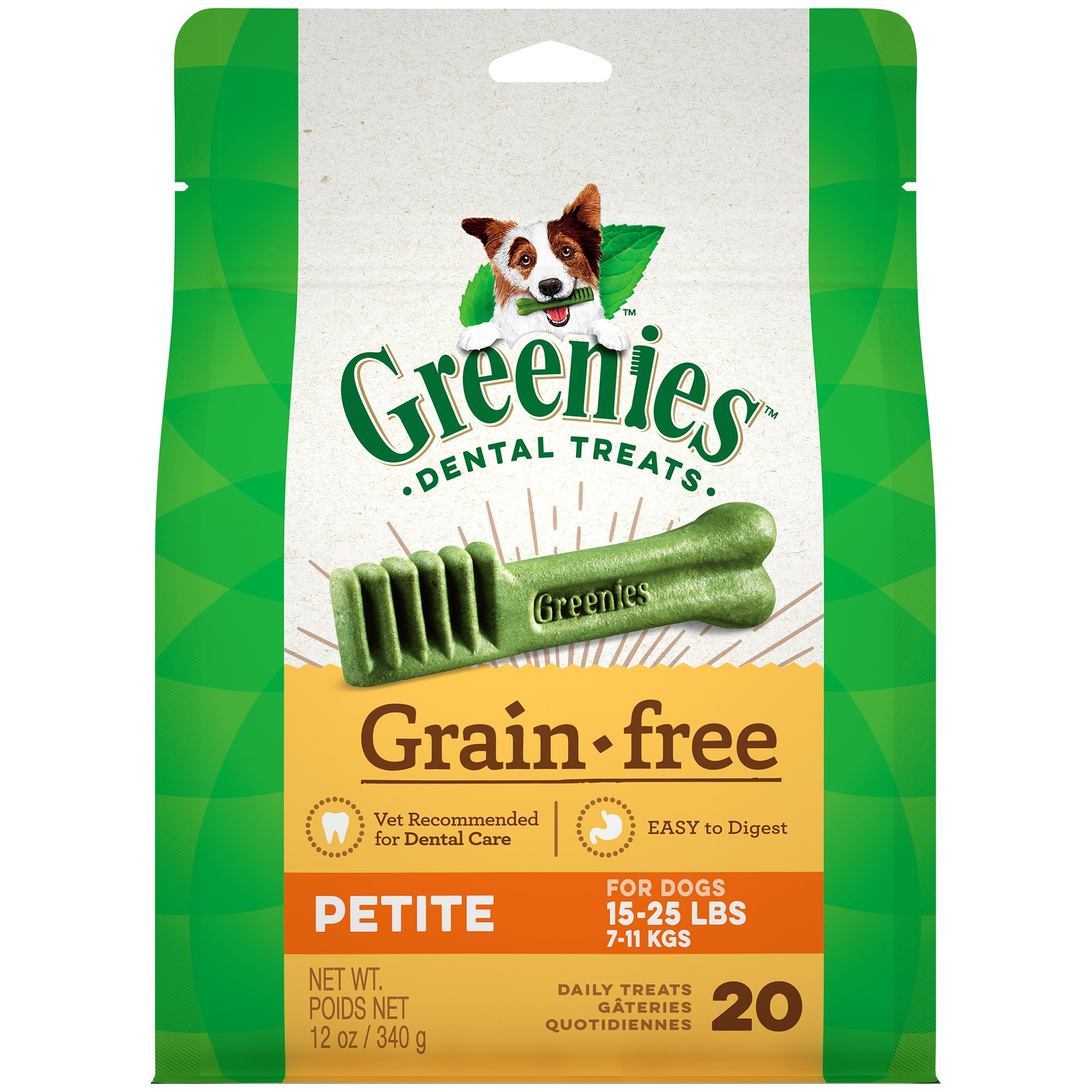 Greenies Grain Free Petite Dental Dog Treats Petco Store