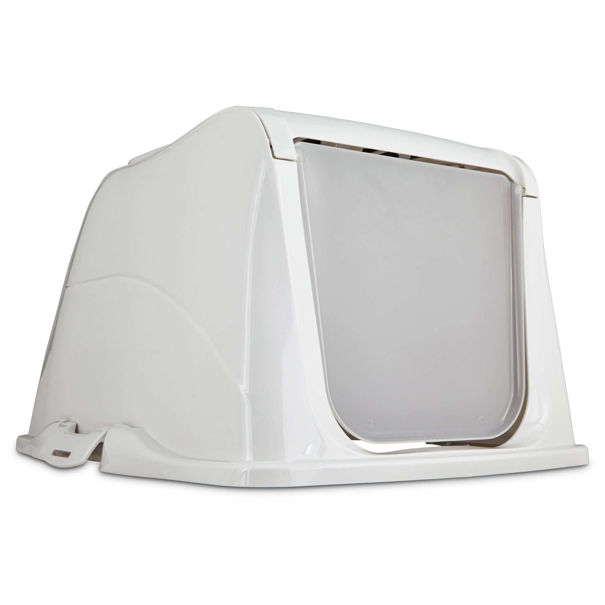 So Phresh Large White Litter Box Privacy Hood Petco