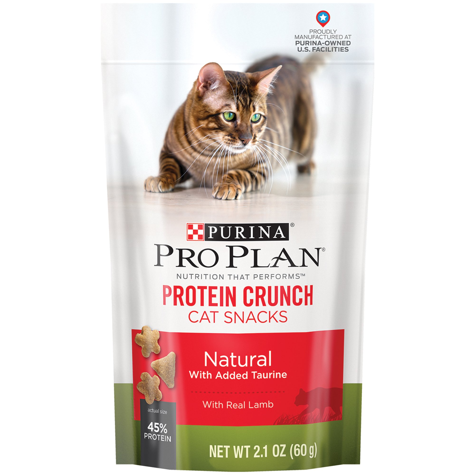 UPC 038100168764 product image for Pro Plan True Nature Protein Crunch Lamb Cat Treats, 2.1 oz. () | upcitemdb.com