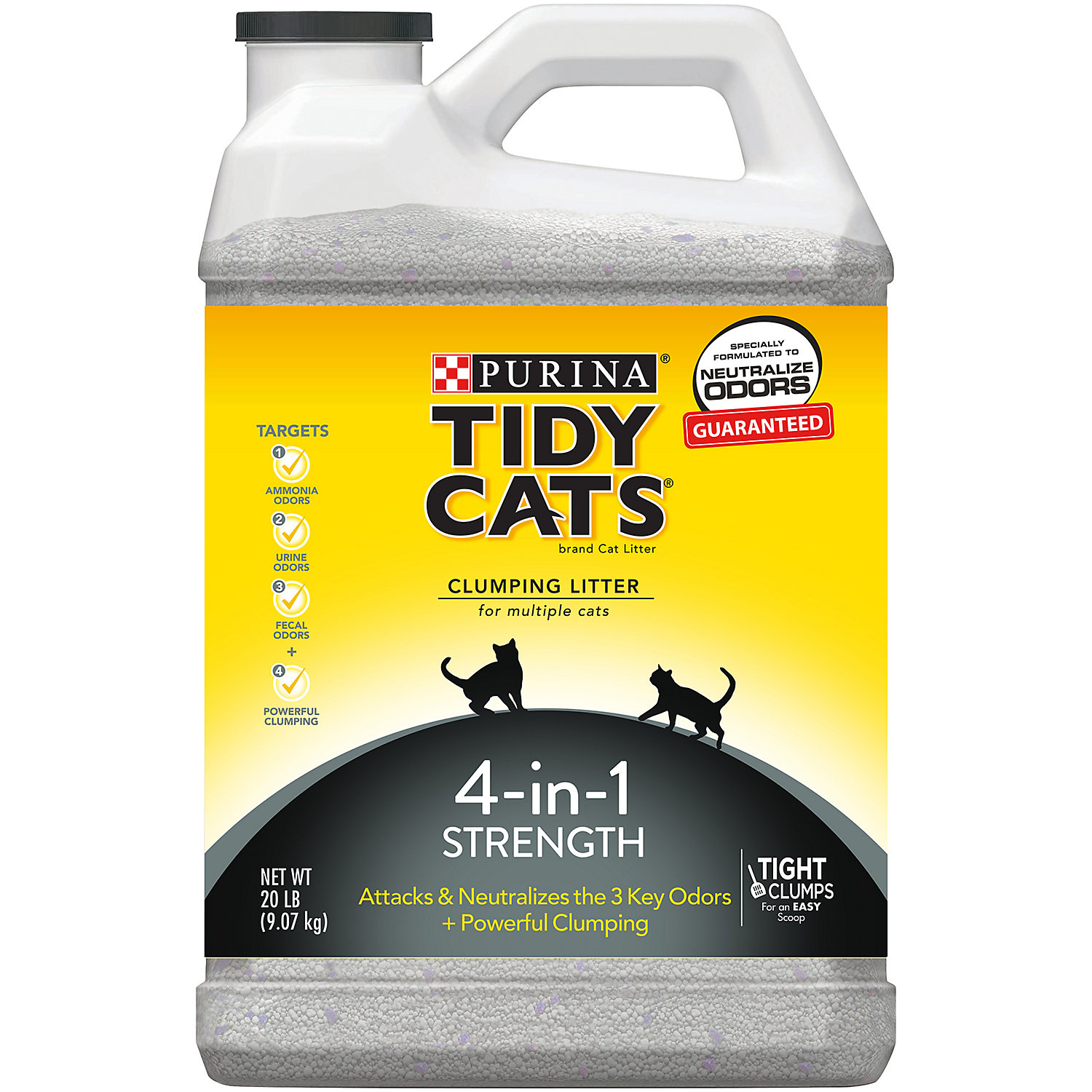 Purina Tidy Cats Clumping Litter 4-in-1 Strength for 