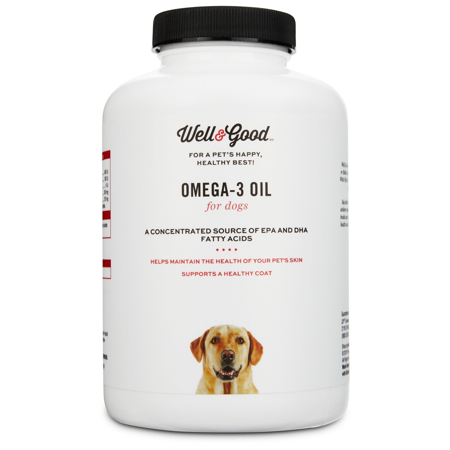 omega tri v caps for dogs side effects