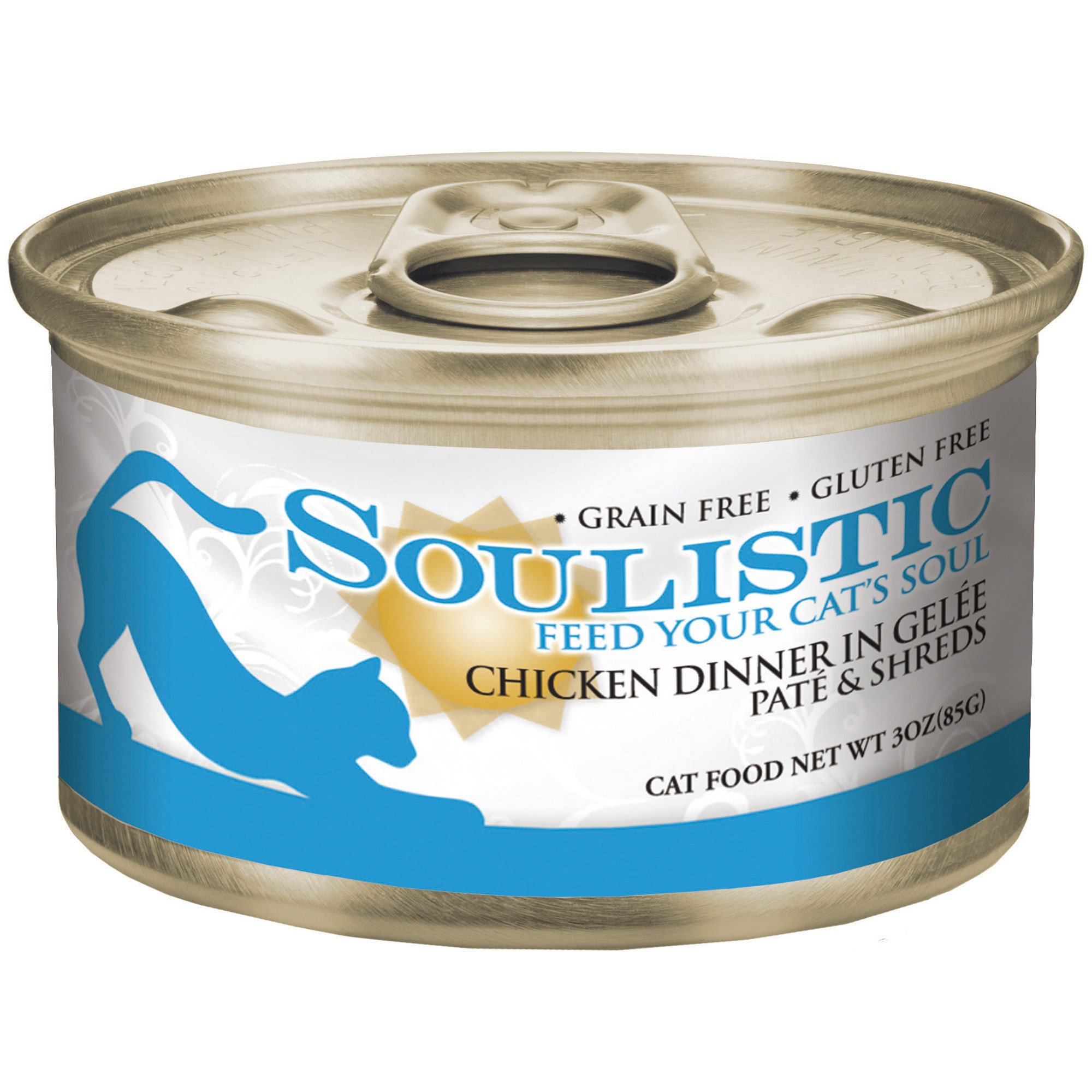 Soulistic Pate & Shreds Chicken Dinner Adult Canned Cat Food