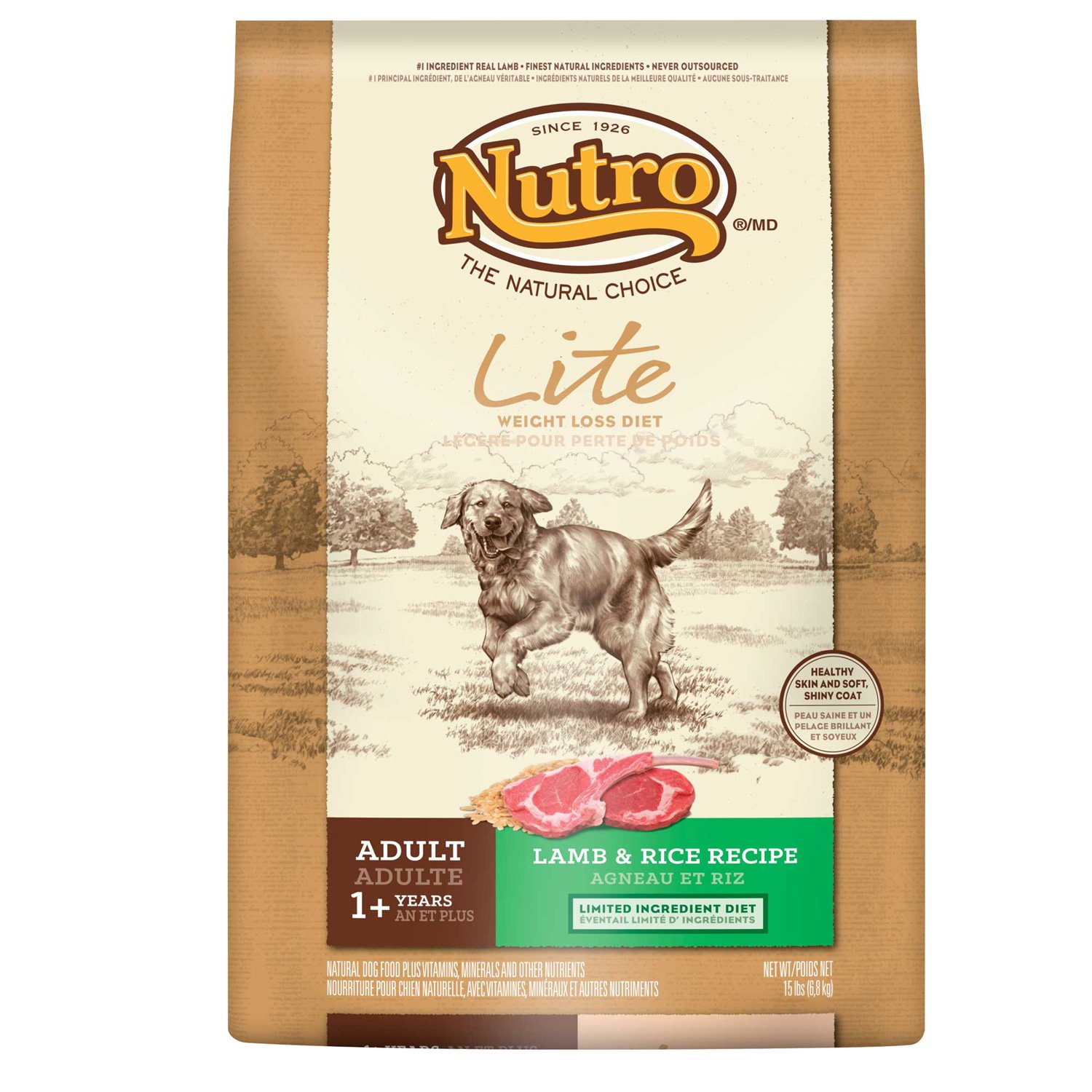 Nutro Lite Limited Ingredient Diet Lamb & Rice Adult Dog Food Petco Store