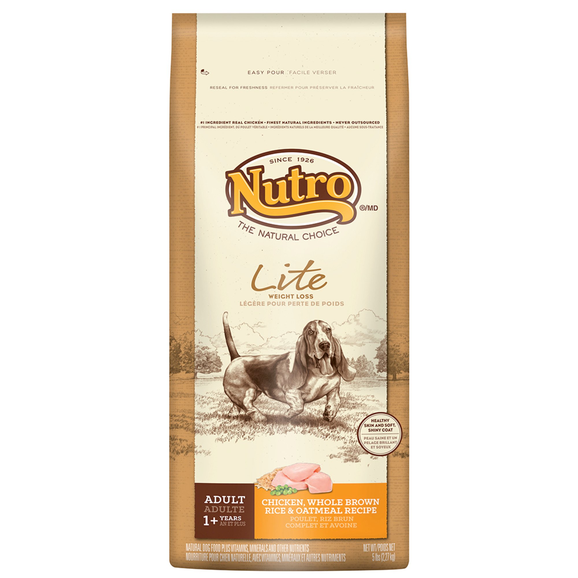 Nutro Lite Chicken Whole Brown Rice & Oatmeal Adult Dog Food Petco Store