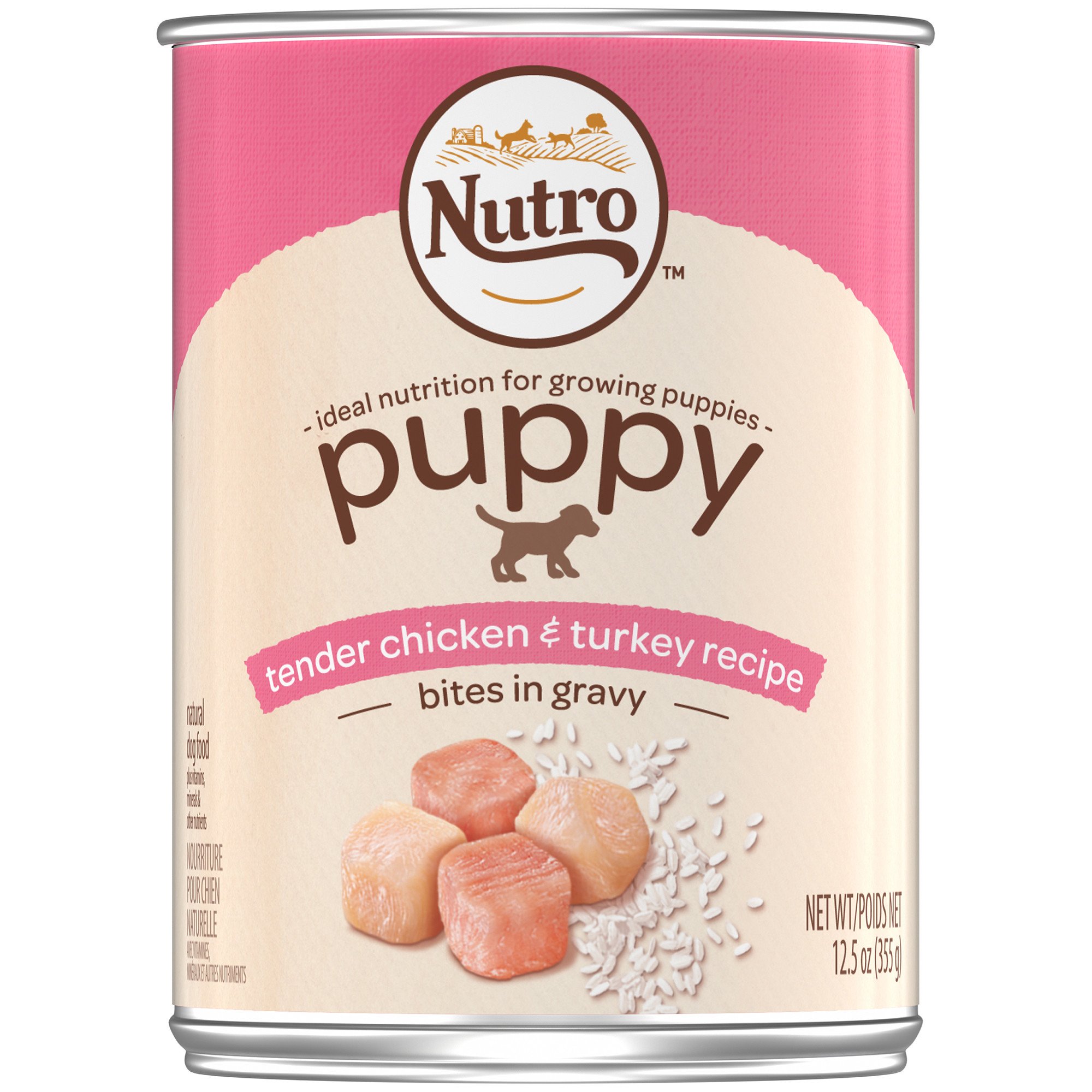 UPC 079105115773 product image for Nutro Natural Choice Chicken & Rice Large Breed Canned Puppy Food, 12.5 oz. () | upcitemdb.com