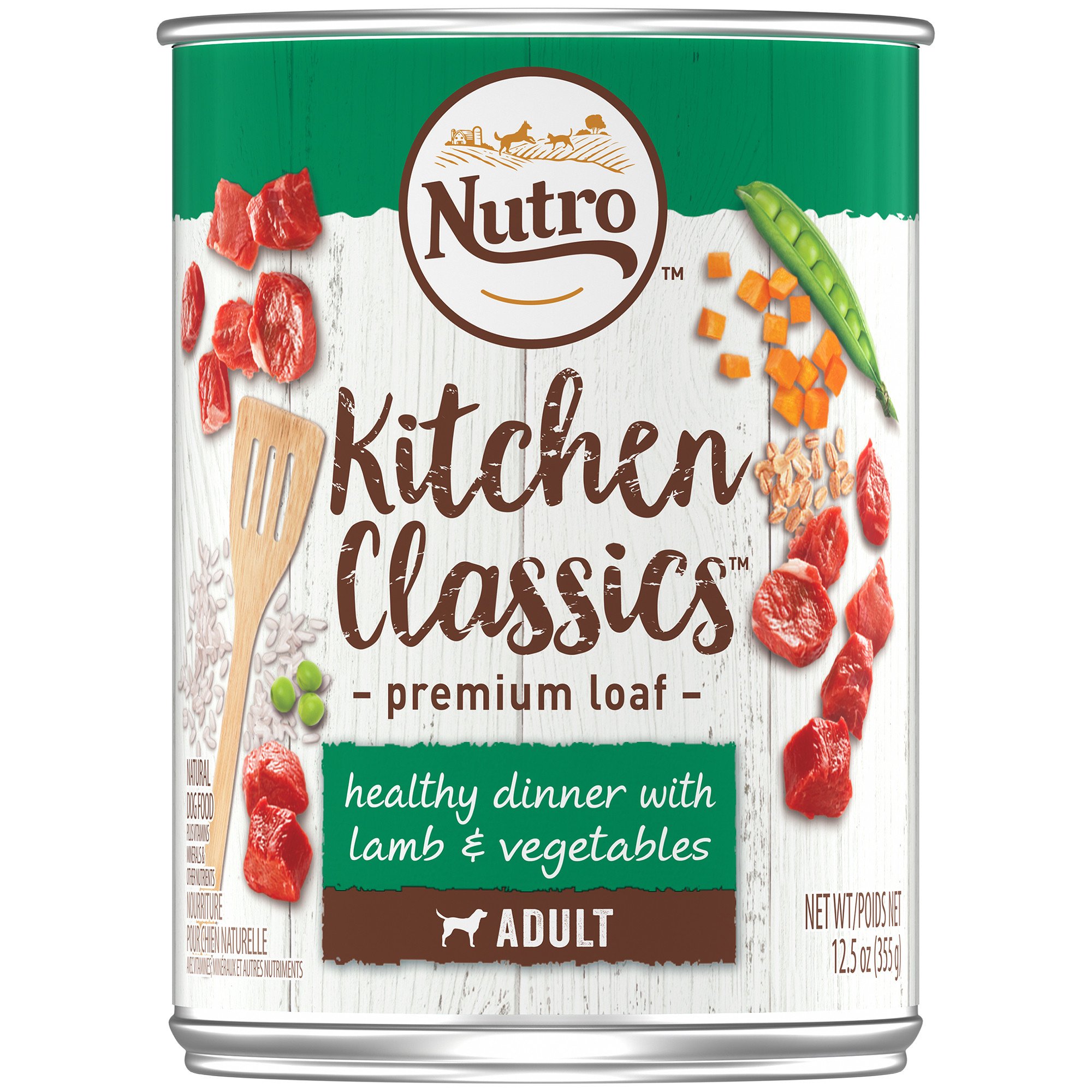 Nutro Natural Choice Lite Lamb & Rice Adult Canned Dog Food, 12.5 oz