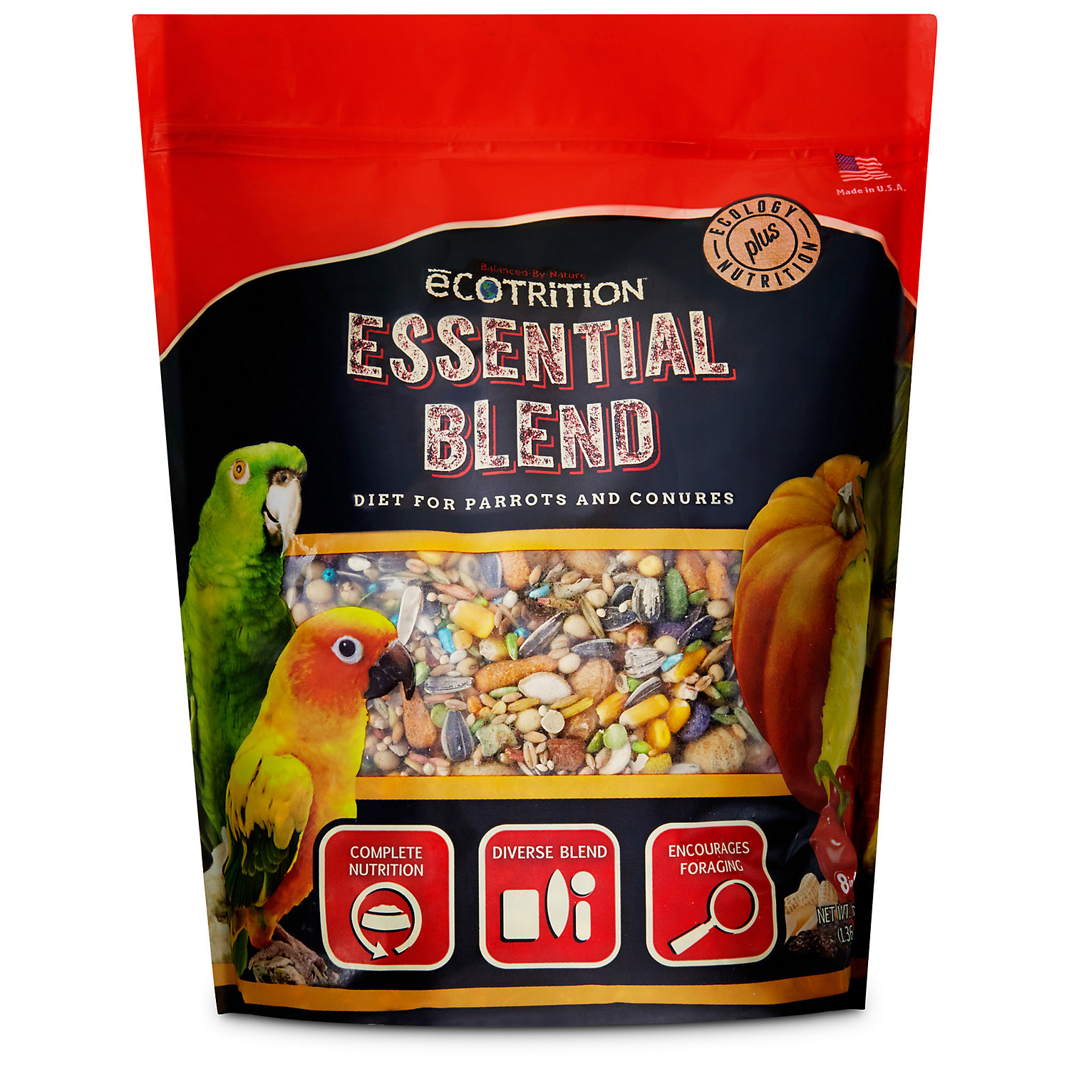 eCOTRITION Essential Blend for Parrots