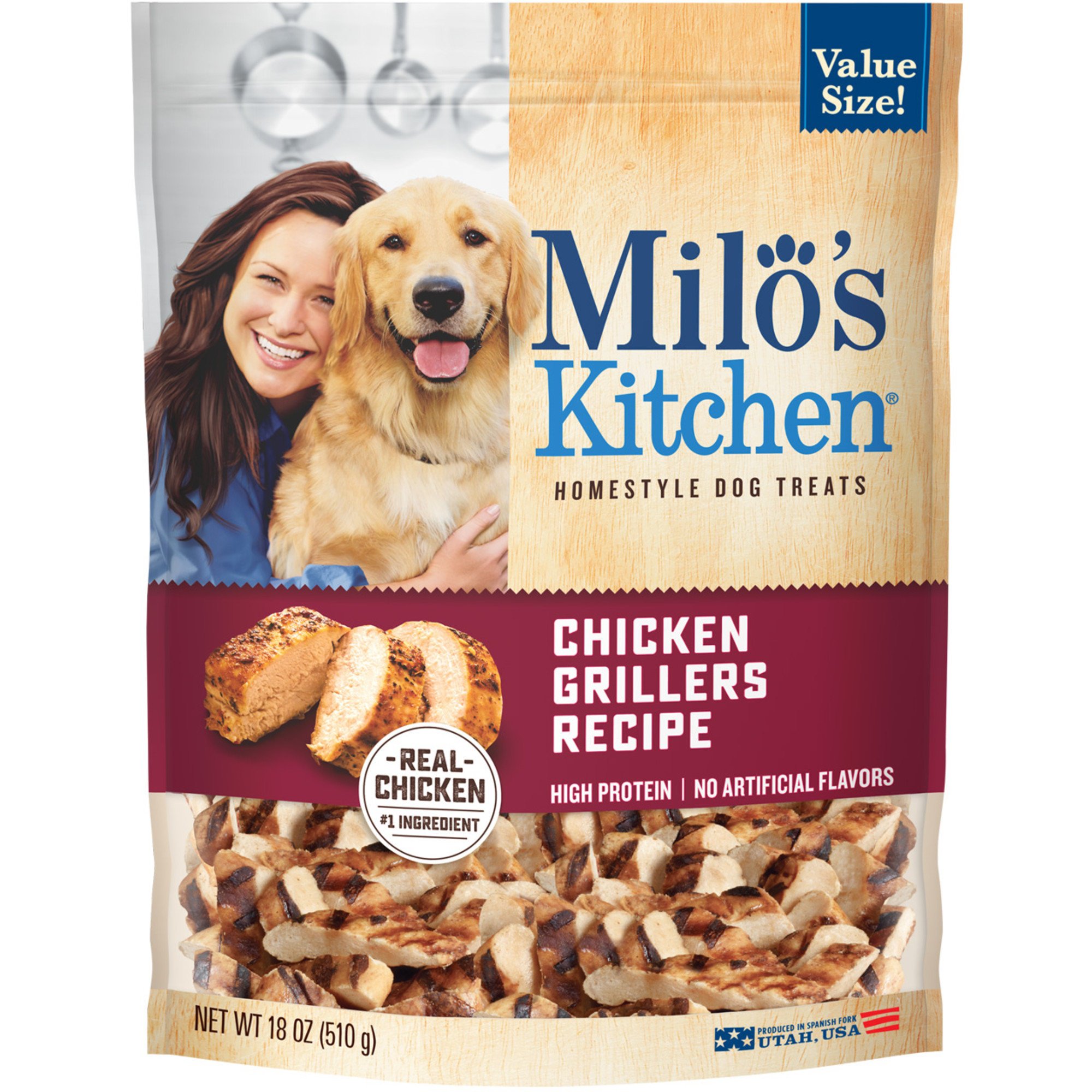Milo s Kitchen Chicken Grillers Dog Treats Petco