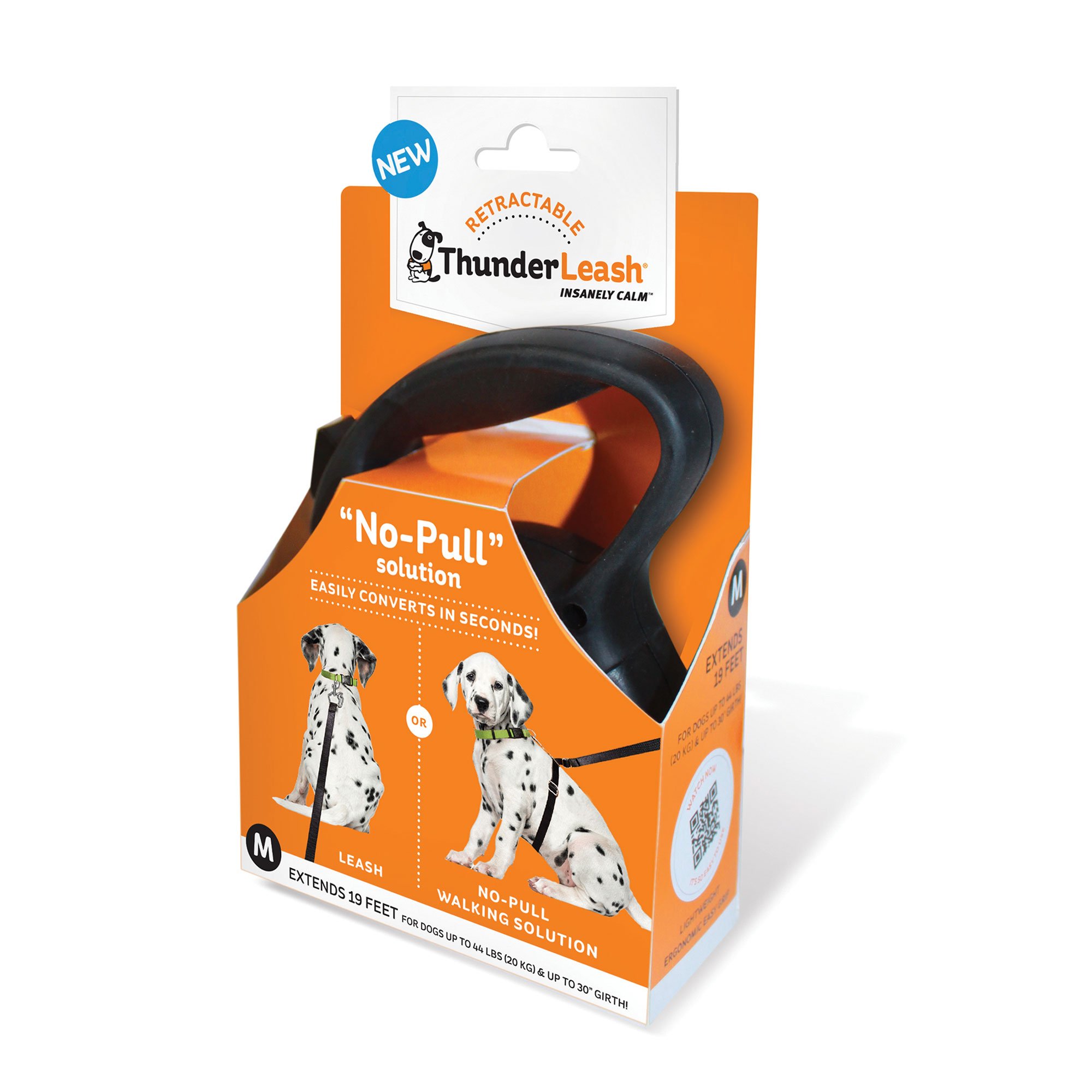 ThunderLeash Retractable No Pull Solution Dog Leash Petco