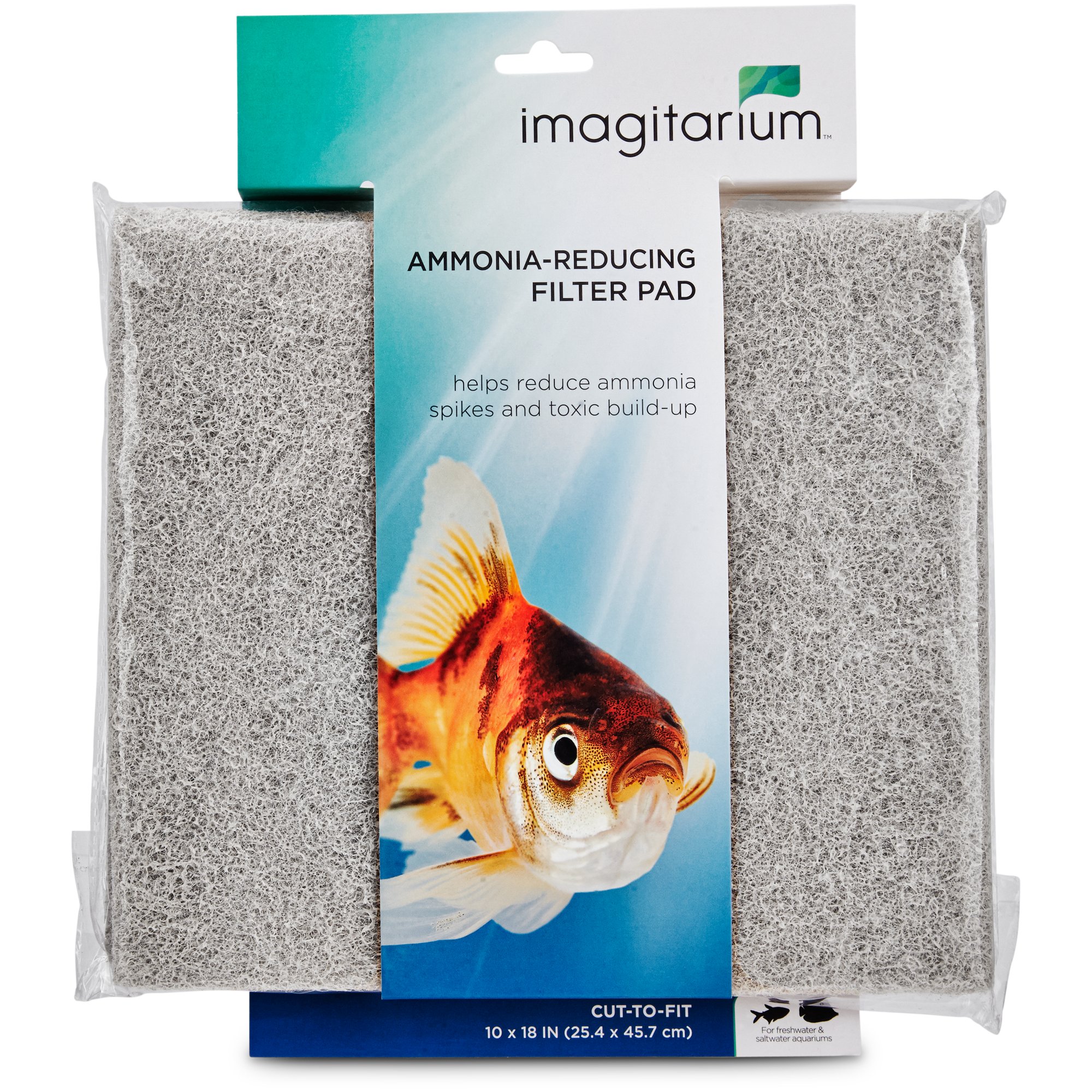 Imagitarium Ammonia Filter Media, 10"x18" Petco
