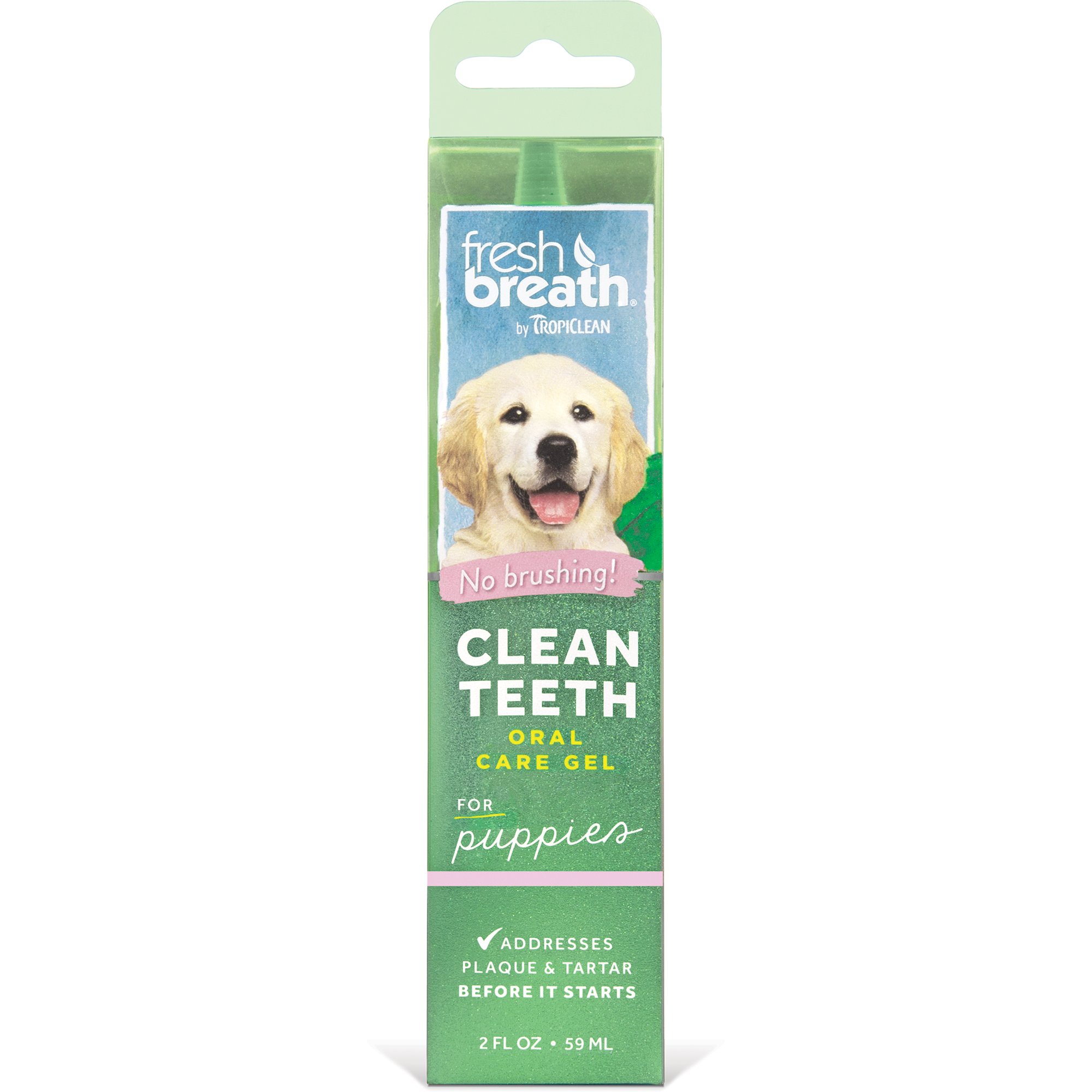 TropiClean Fresh Breath Clean Teeth Gel for Puppies Petco