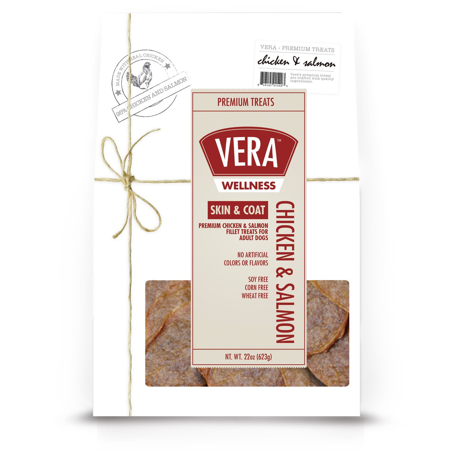 Vera Skin & Coat Care Chicken Fillets Dog Treats