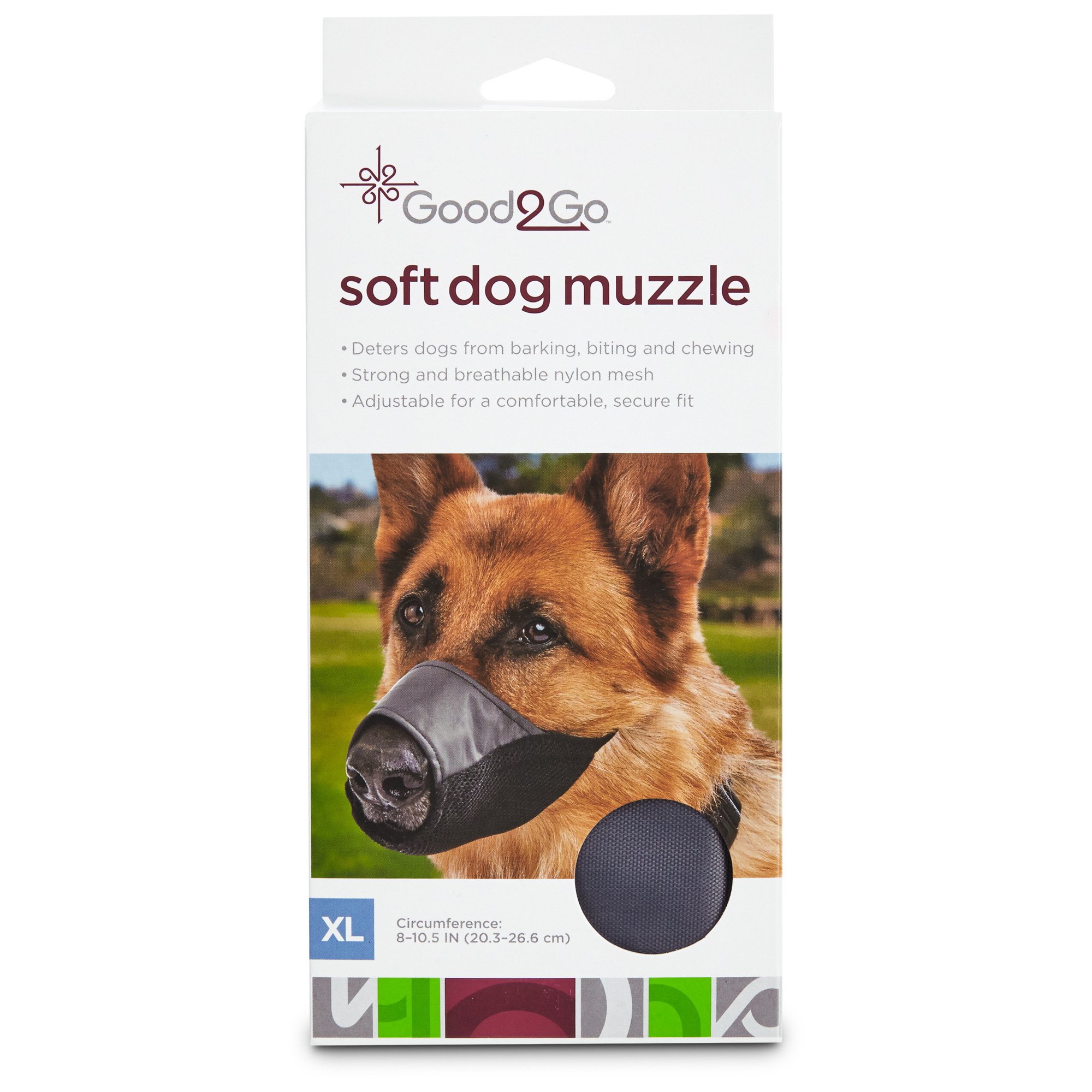 Good2Go Nylon & Mesh Dog Muzzle, Small Petco Store