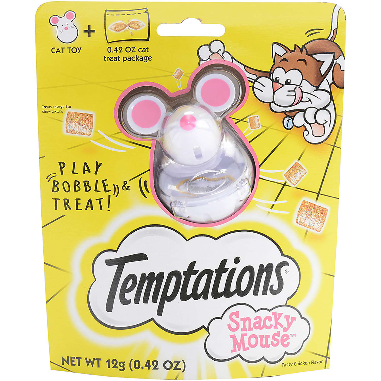 Whiskas Temptations Snacky Mouse Cat Toy & Treat Dispenser