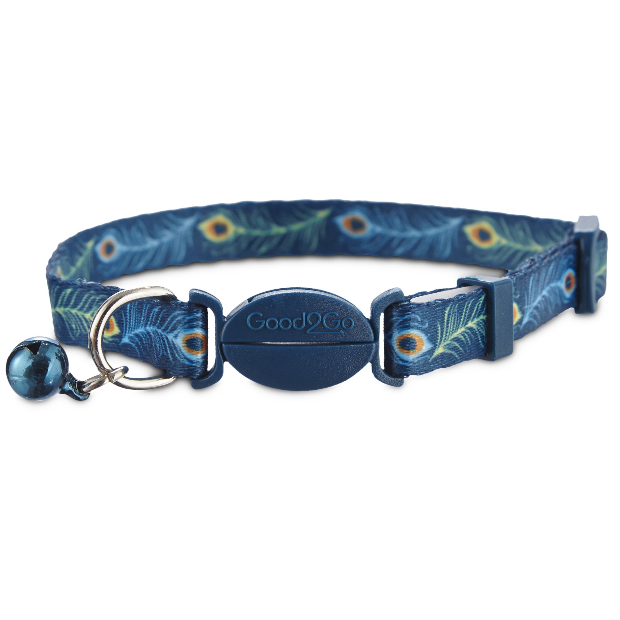 Good2Go Peacock Print Cat Collar Petco