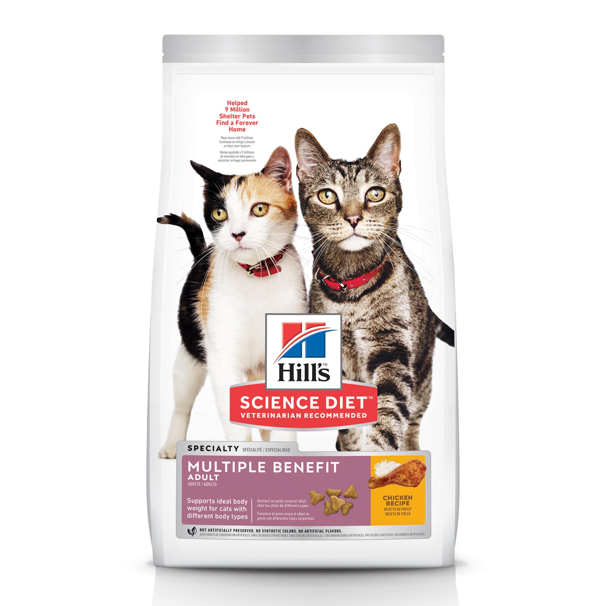 Hill's Science Diet Adult Multiple Benefit Cat Food Petco