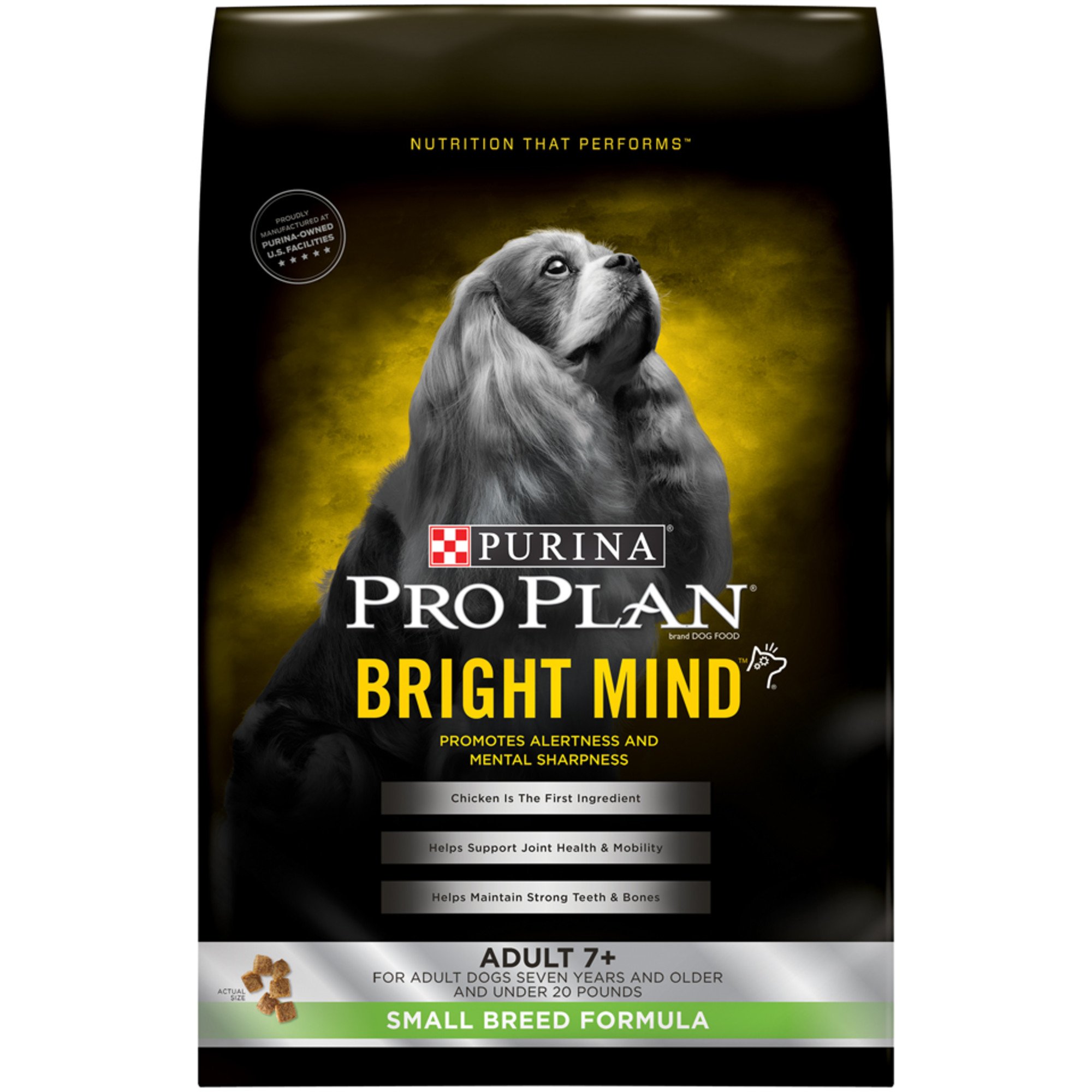 Pro Plan Bright Mind Chicken & Rice Adult Small Breed Dog Food Petco