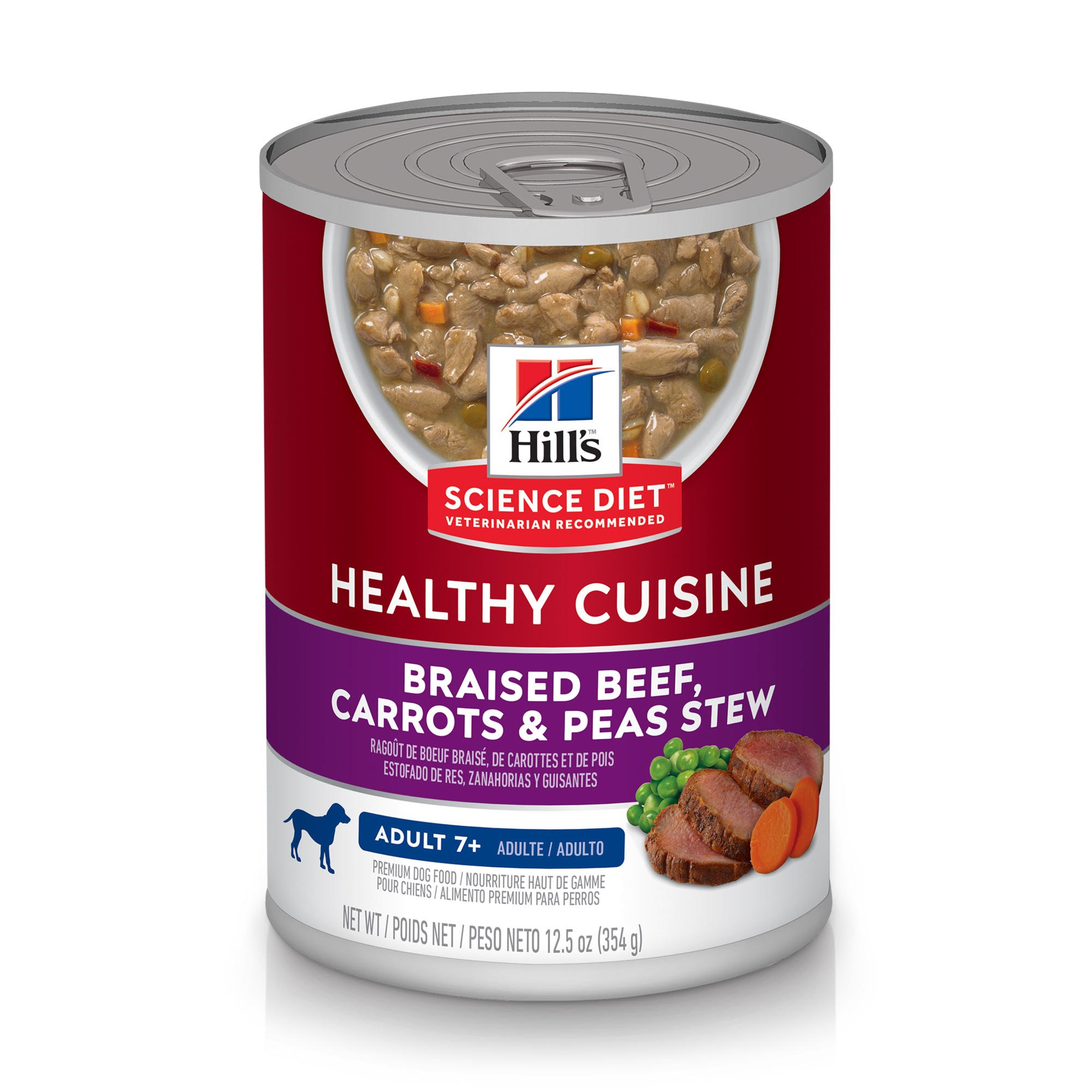 Hill's Science Diet Healthy Cuisine Beef Mature Adult 7+ Canned Dog Food Petco