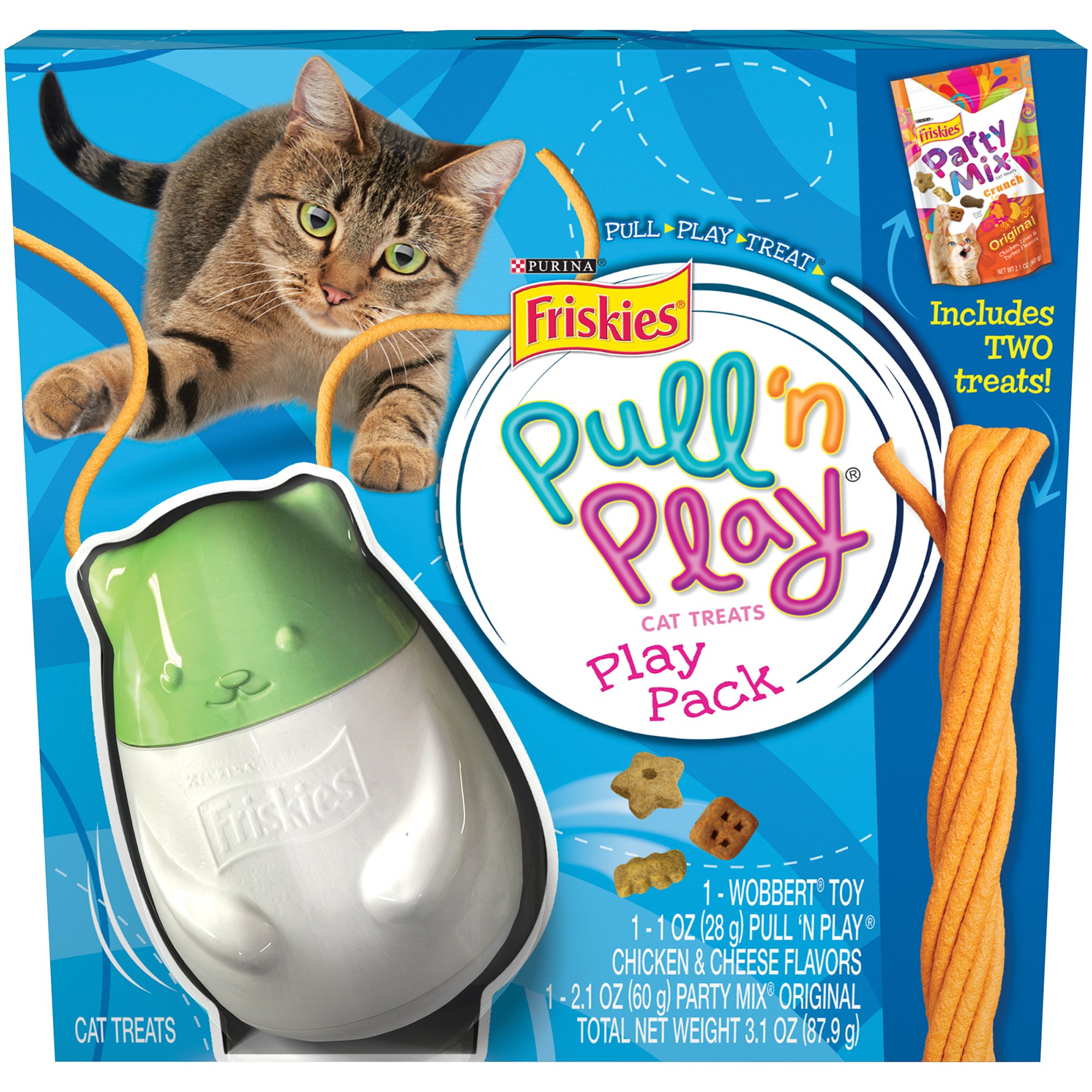 Friskies Pull N Play Cat Toy & Treat Dispenser Petco