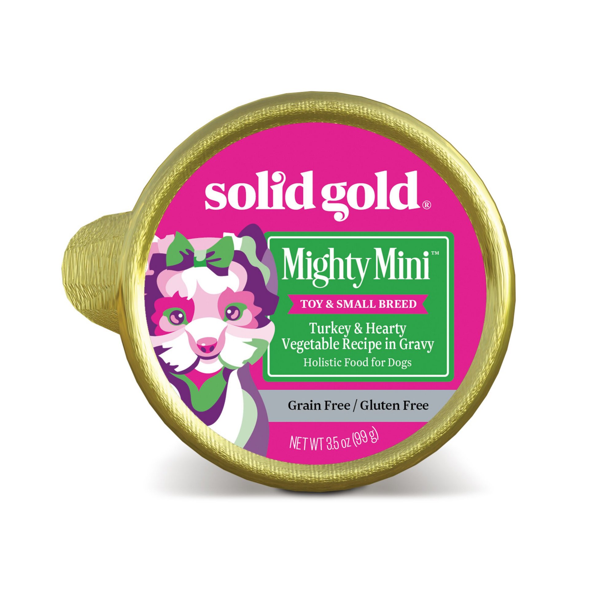 Solid Gold Lil Boss Small Breed Turkey Grain Free Dog Food Cup Petco