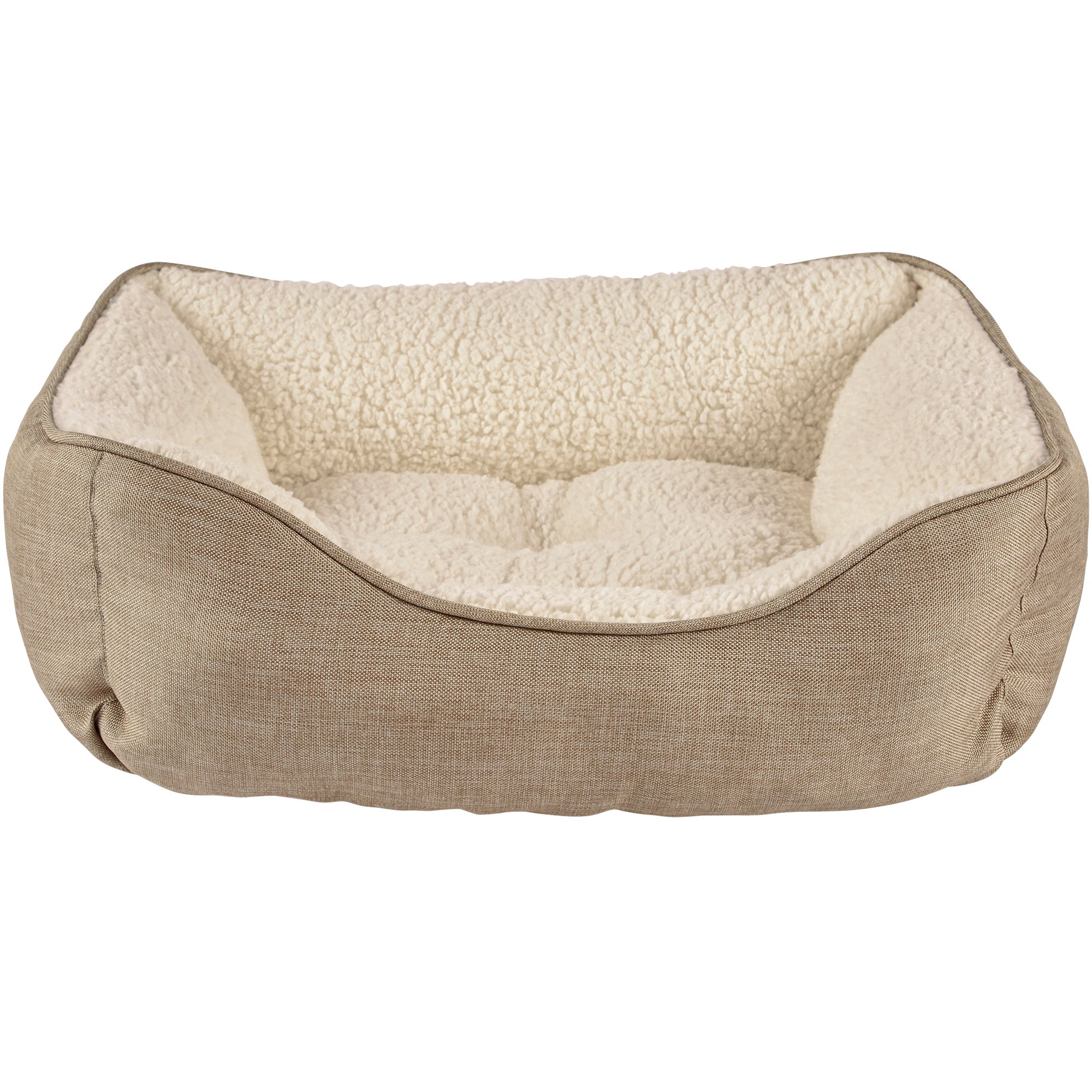 Harmony Khaki Nester Dog Bed Petco