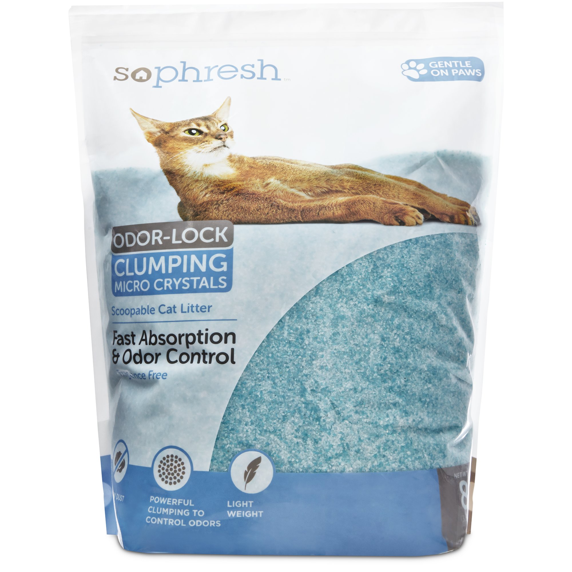 So Phresh Scoopable OdorLock Clumping Micro Crystal Cat Litter in