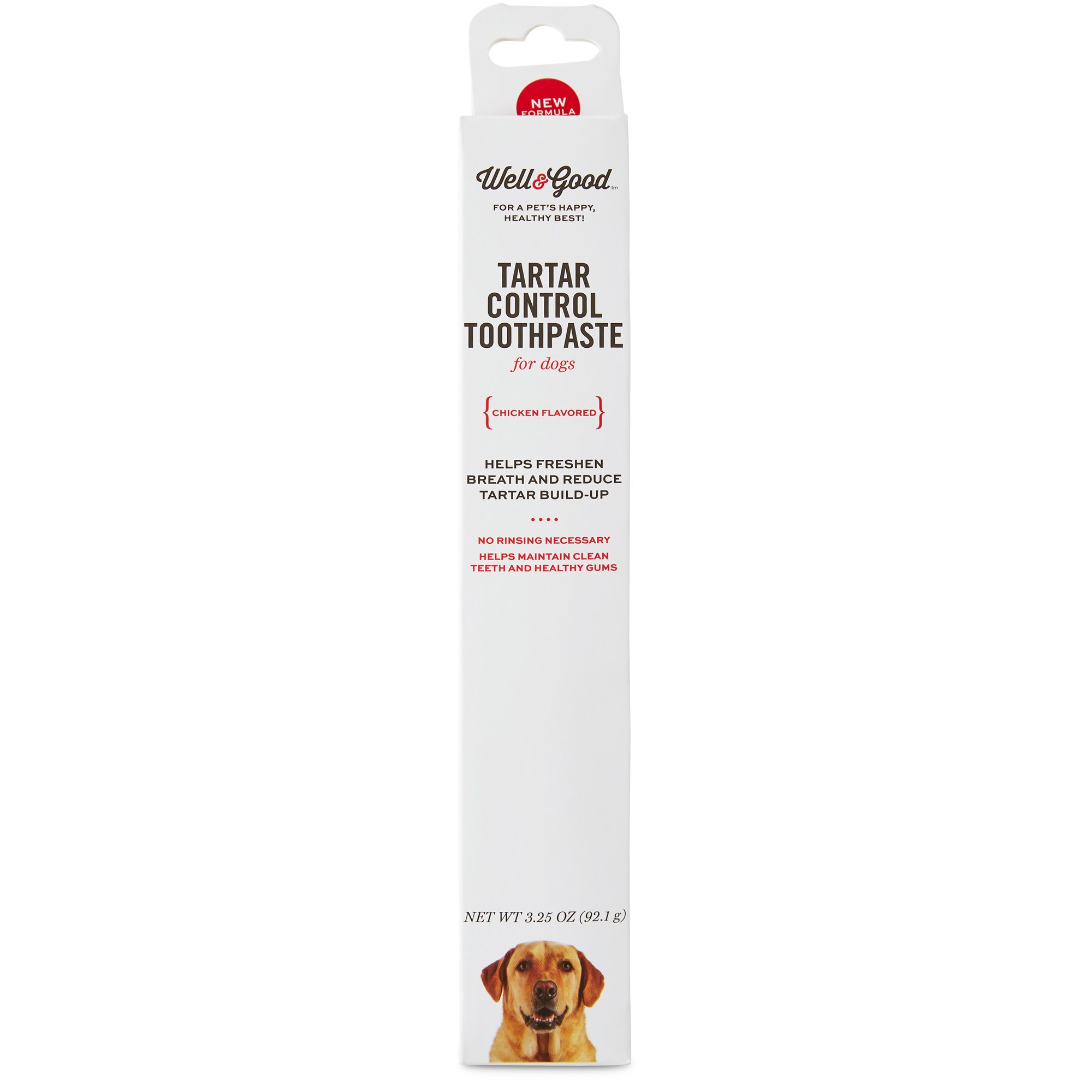 Well & Good Tartar Control Toothpaste for Dogs, Chicken Flavored Petco