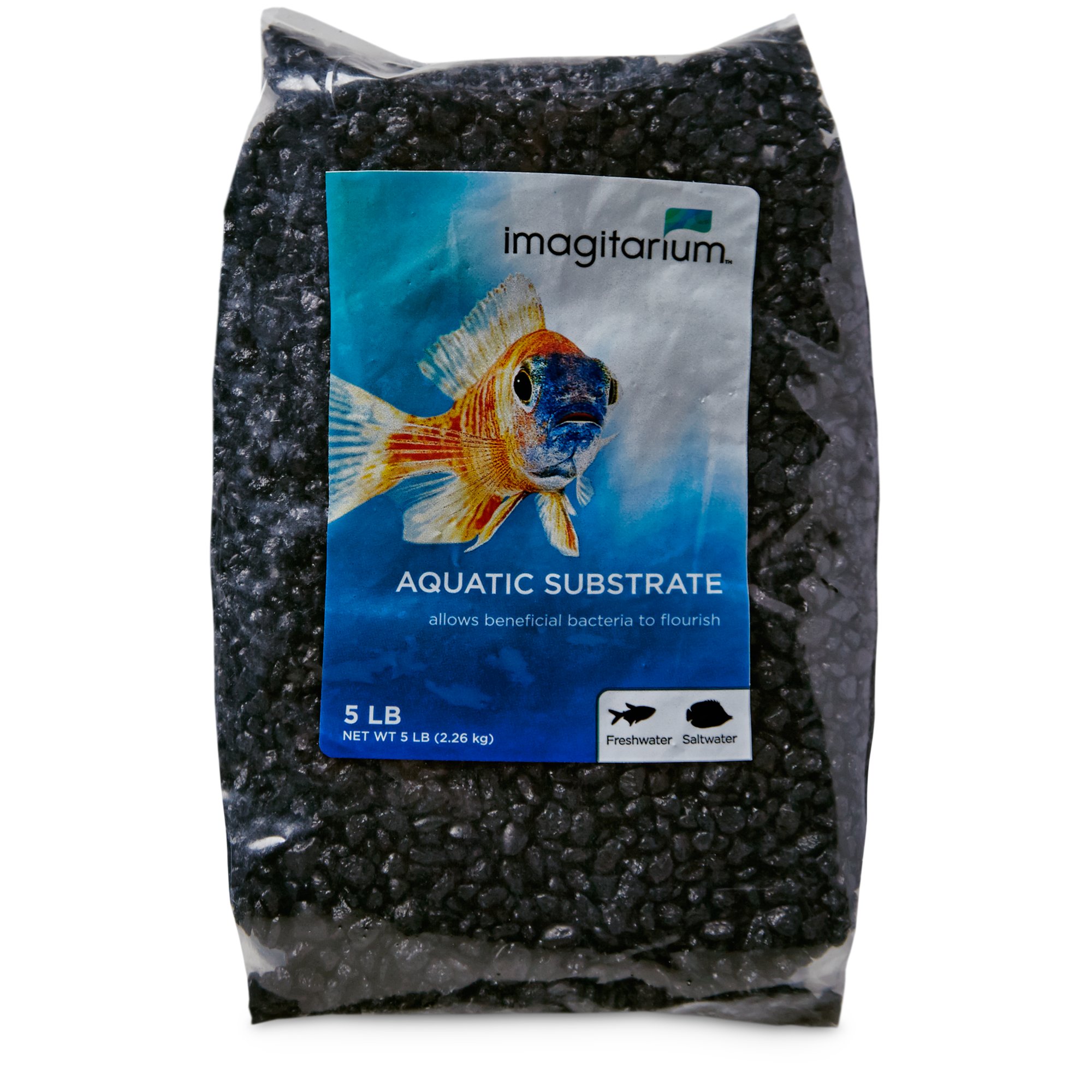 Imagitarium Frosted Black Aquarium Gravel Petco