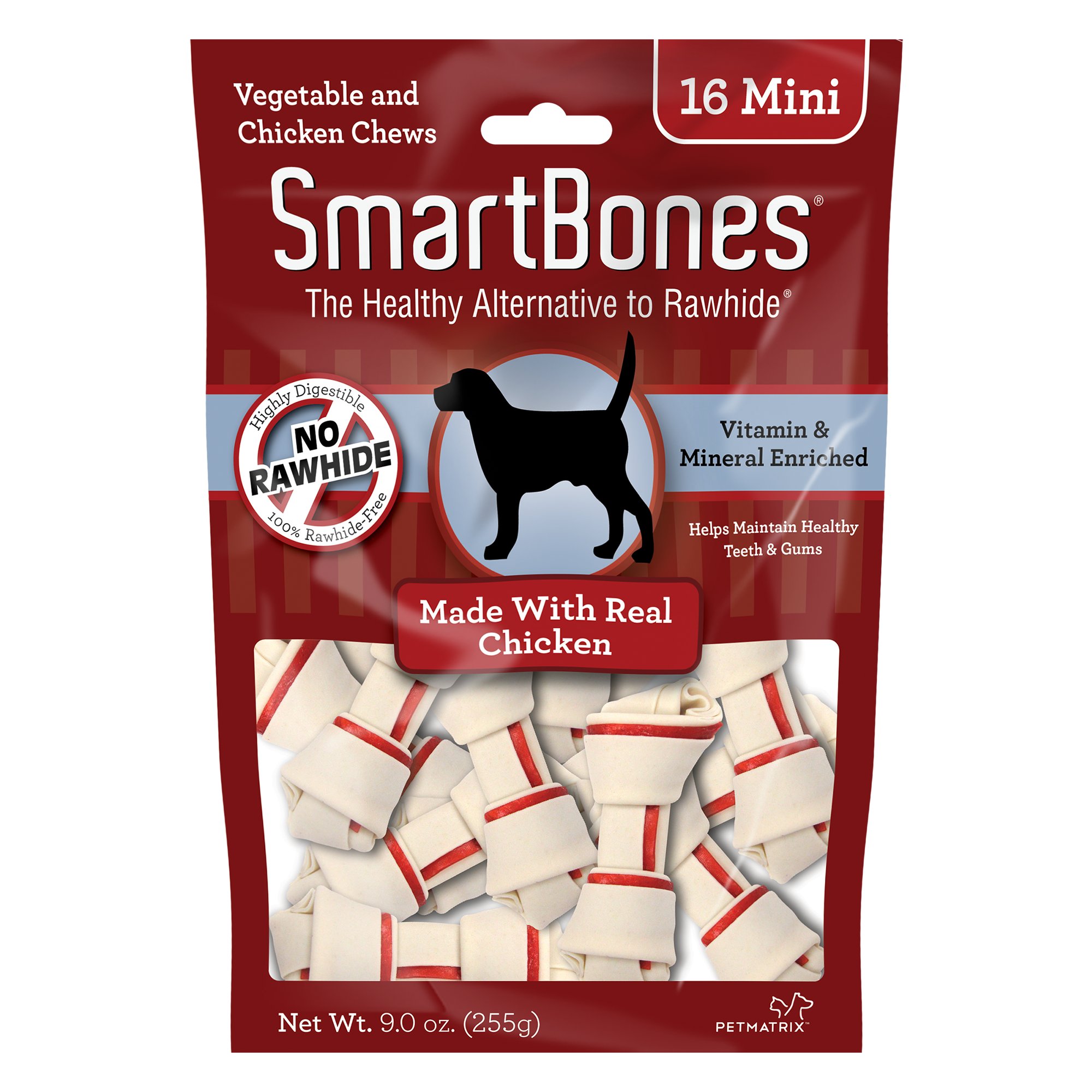 UPC 892383002012 product image for SmartBones NO-RAWHIDE Chicken Mini Dog Chews, 16 Pk | upcitemdb.com