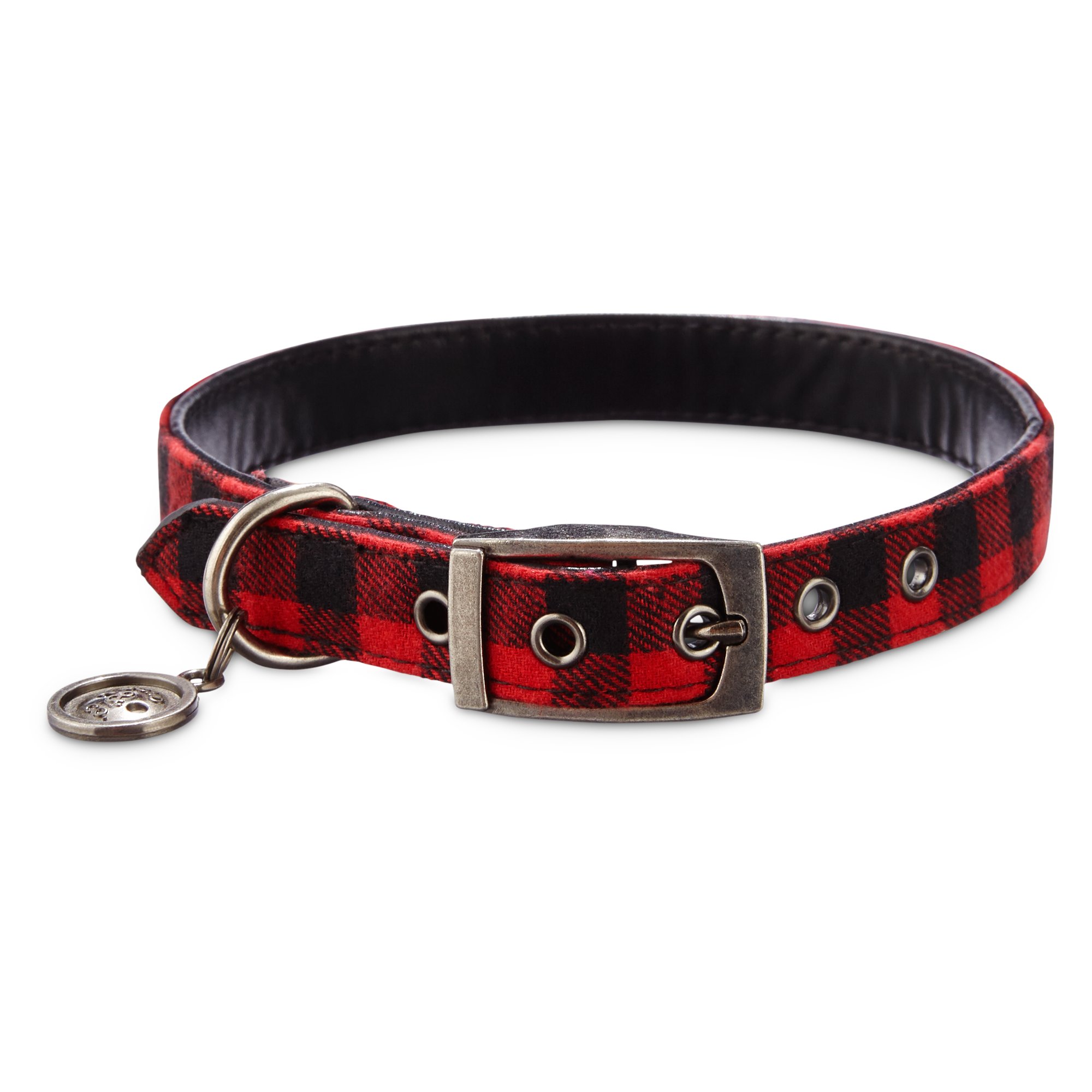 Bond & Co. Buffalo Checkered Collar Petco