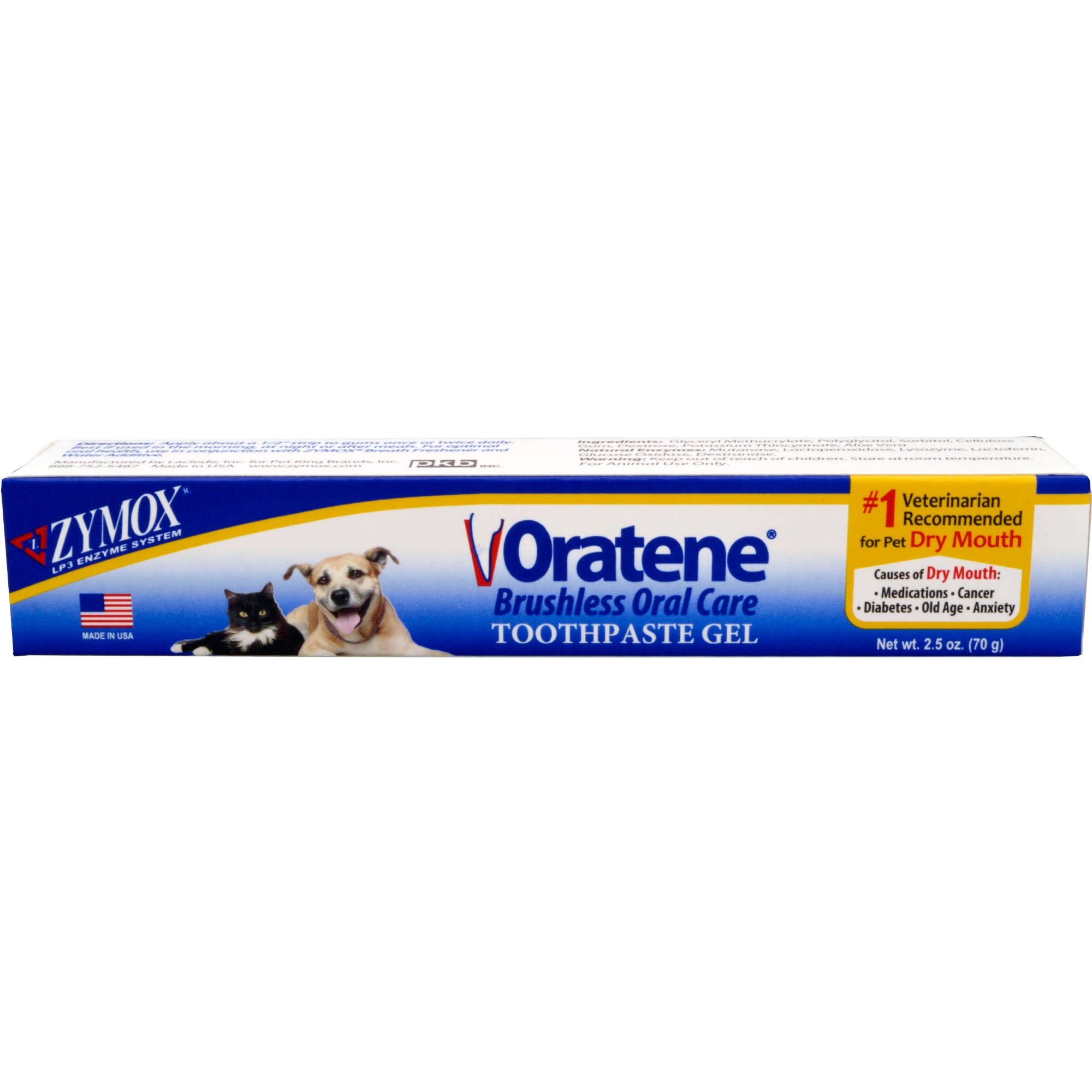 Zymox Oratene Toothpaste Gel Petco
