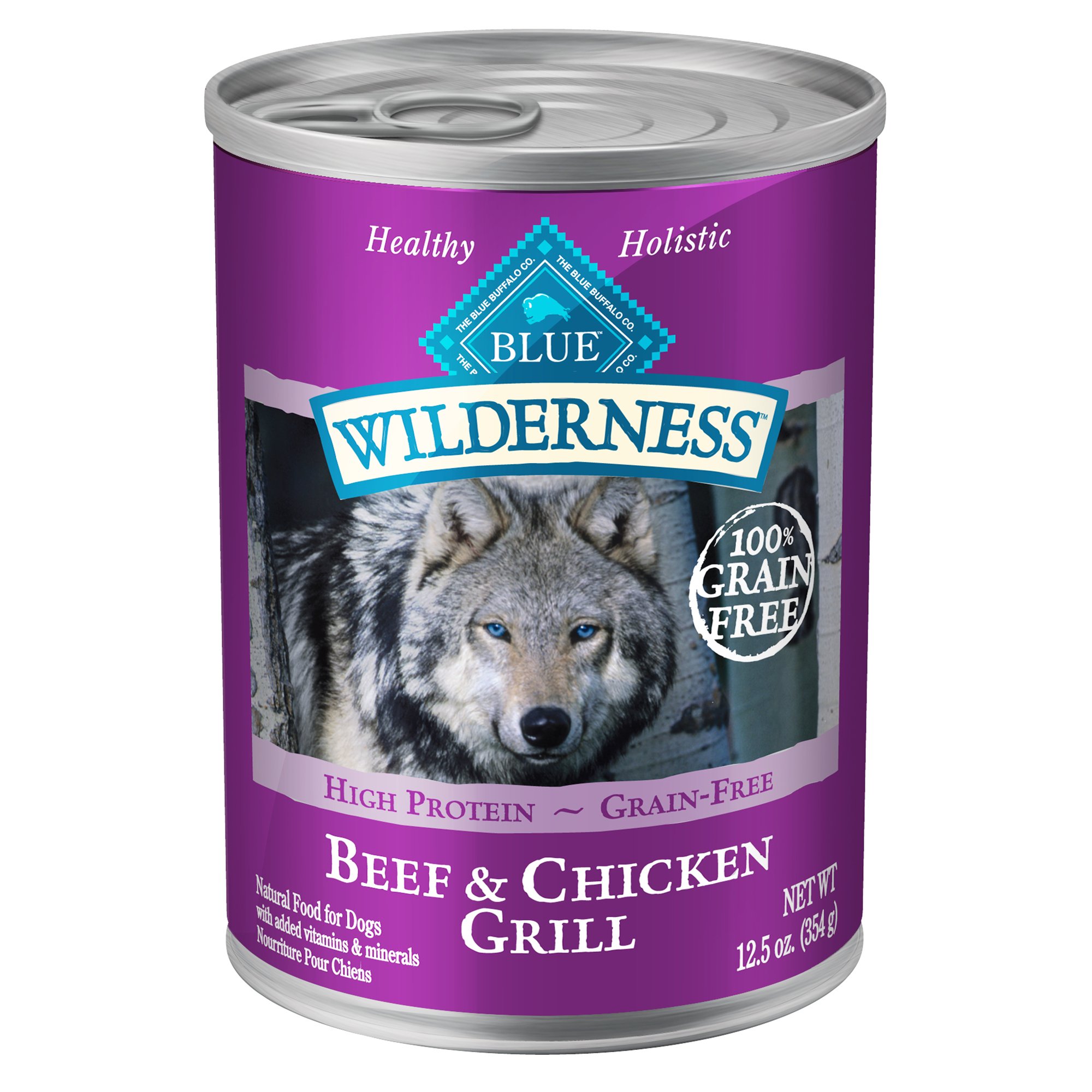 Blue Buffalo Wilderness Beef and Chicken Canned Dog Food | Petco