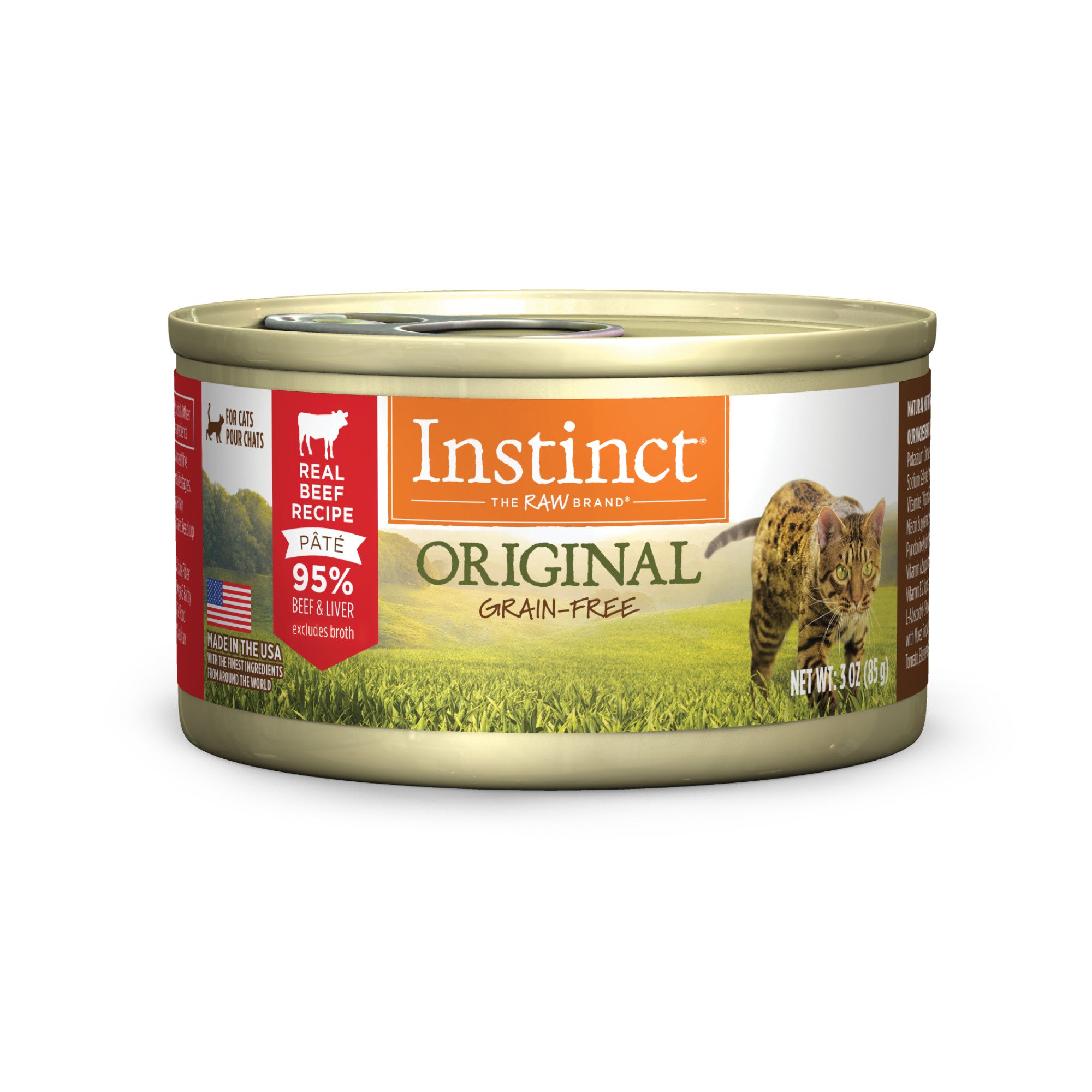 Nature's Variety Instinct GrainFree Beef Canned Cat Food Petco