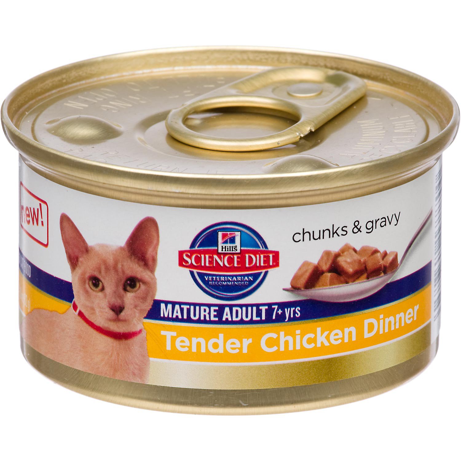 UPC 052742177717 product image for Hill's Science Diet Tender Chicken Dinner Senior Adult Canned Cat Food, Case of  | upcitemdb.com