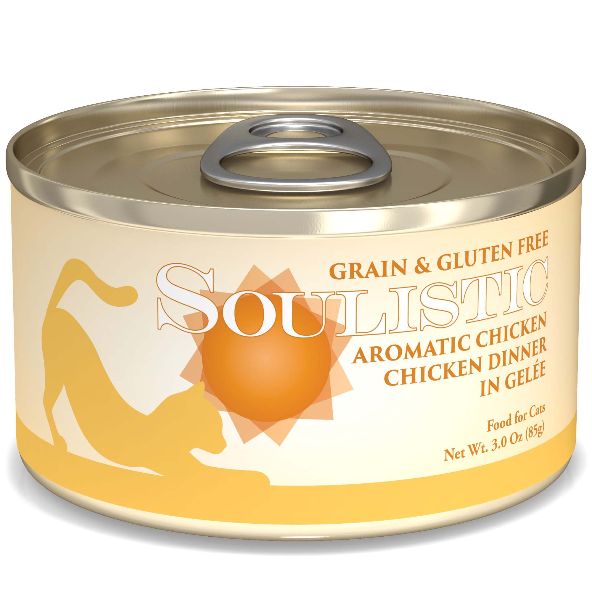 Soulistic Aromatic Chicken Chicken Dinner Adult Canned Cat Food in