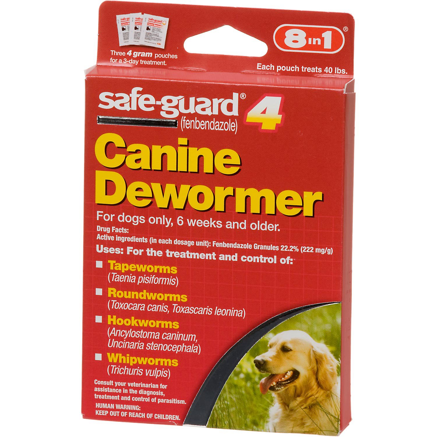 8 in 1 safe-guard 4 Canine Dewormer | Petco