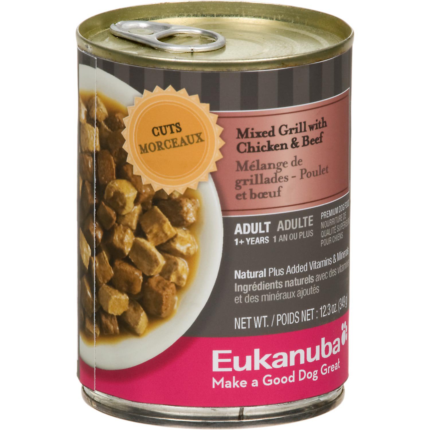Eukanuba Mixed Grill with Chicken & Beef Cuts in Gravy Canned Puppy
