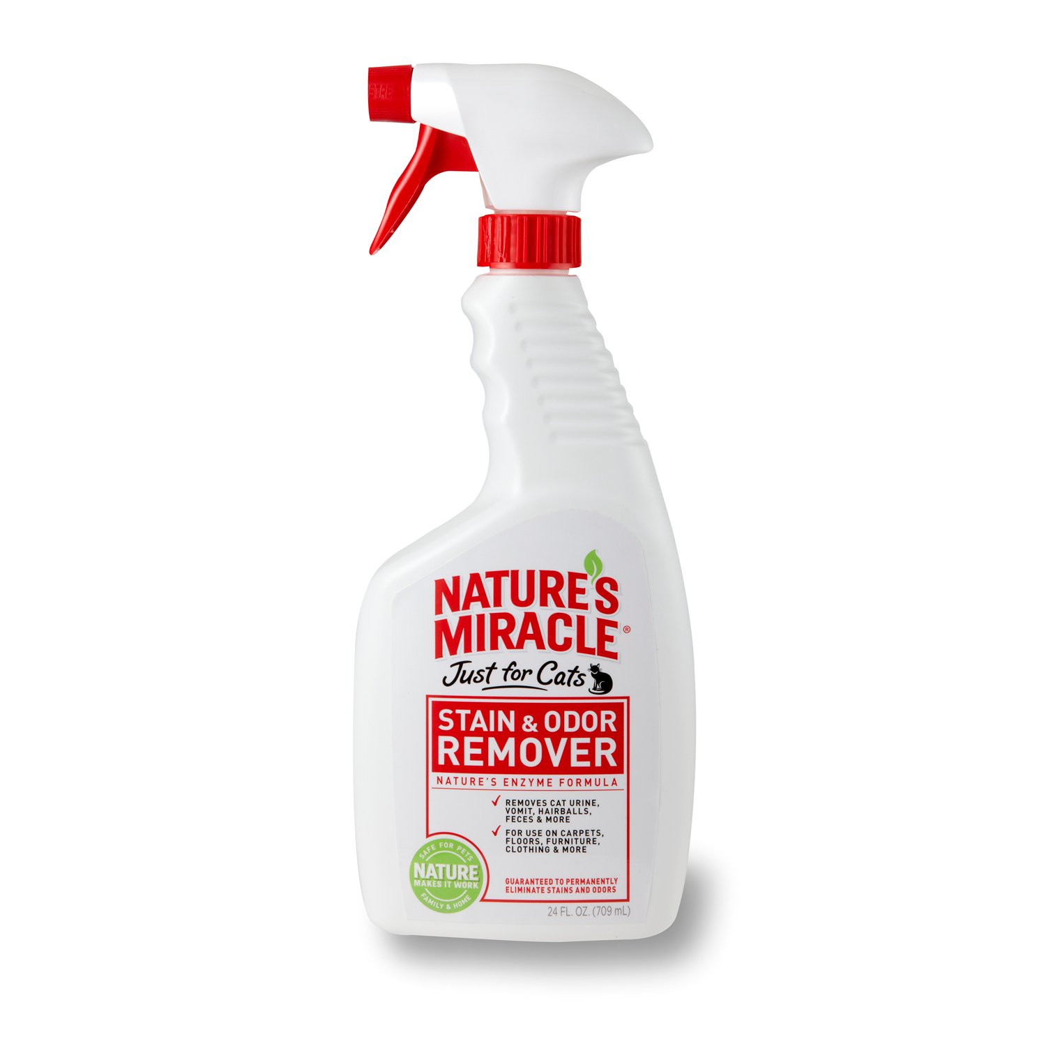 UPC 018065051066 product image for Nature's Miracle Just For Cats Stain & Odor Remover, 24 oz. | upcitemdb.com